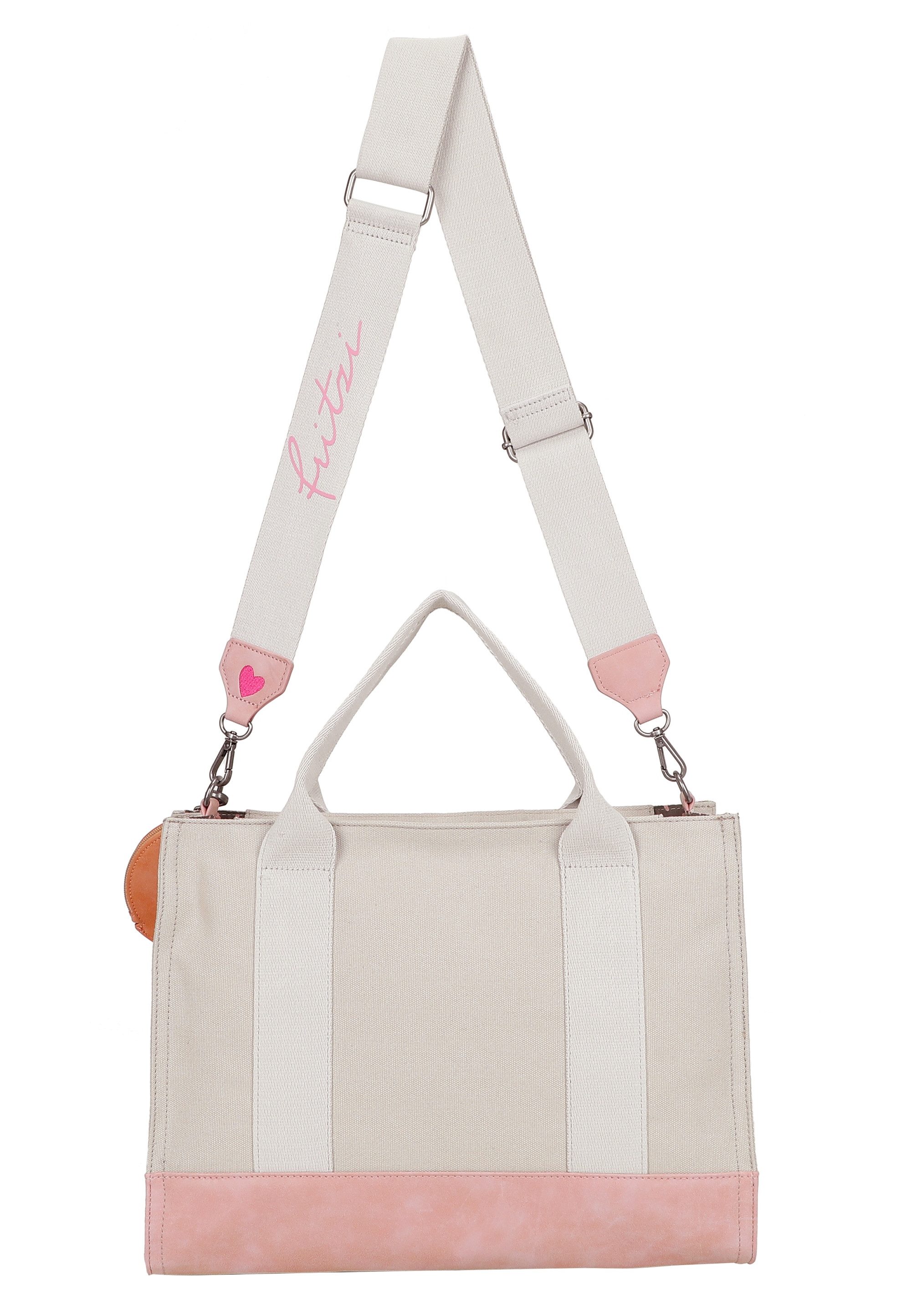 Fritzi aus Preußen Schultertasche Tote Bag Limited Ebro Fun, mit abnehmbarem Pocketanhänger