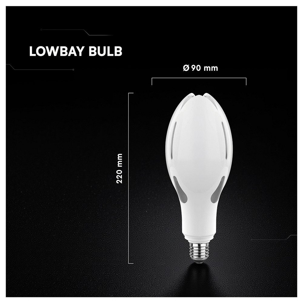 V-TAC LED-Leuchtmittel V-TAC 21284-6 LED EEK E (A - G) E27 36 W 1 St.