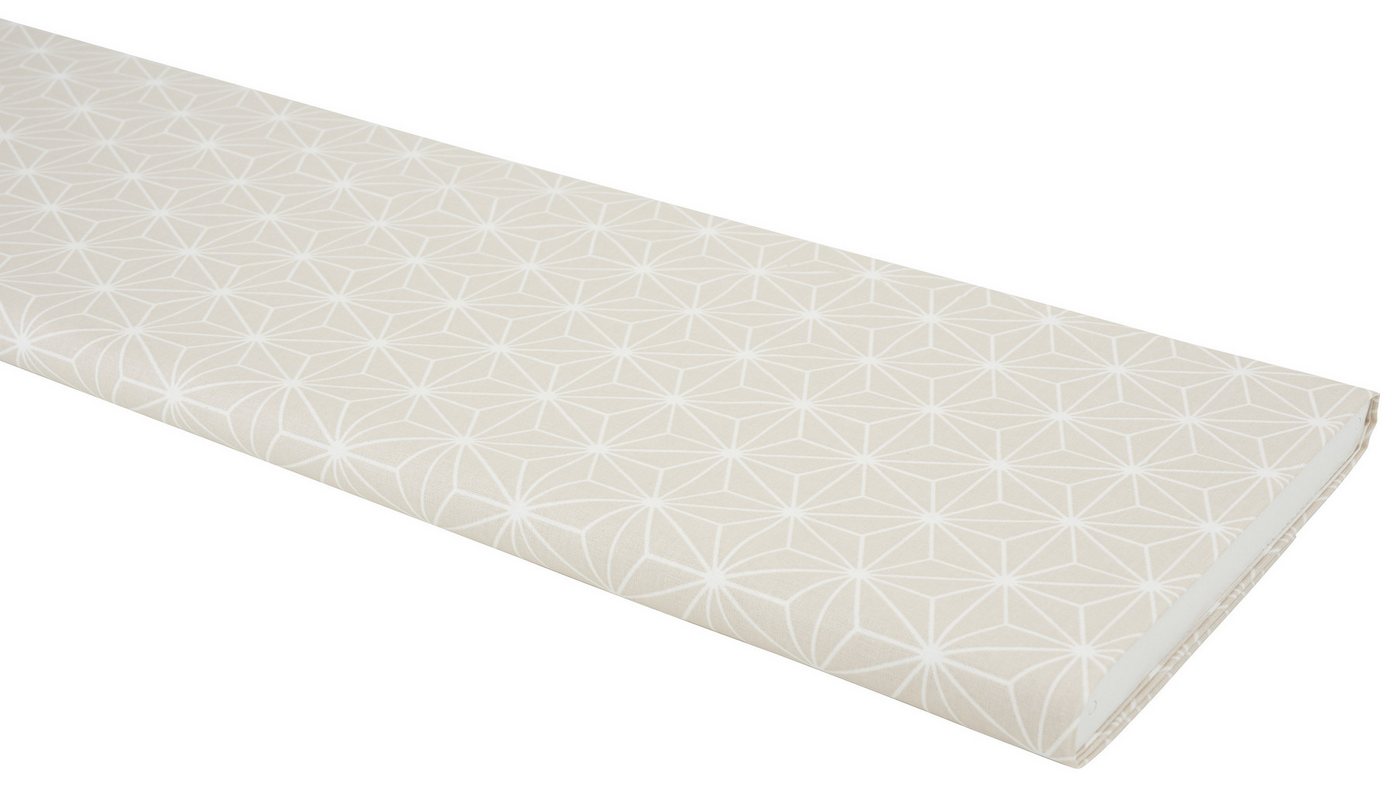 Thumbnail - VBS Stoff Geometrischer Stern, 145 cm breit, Meterware