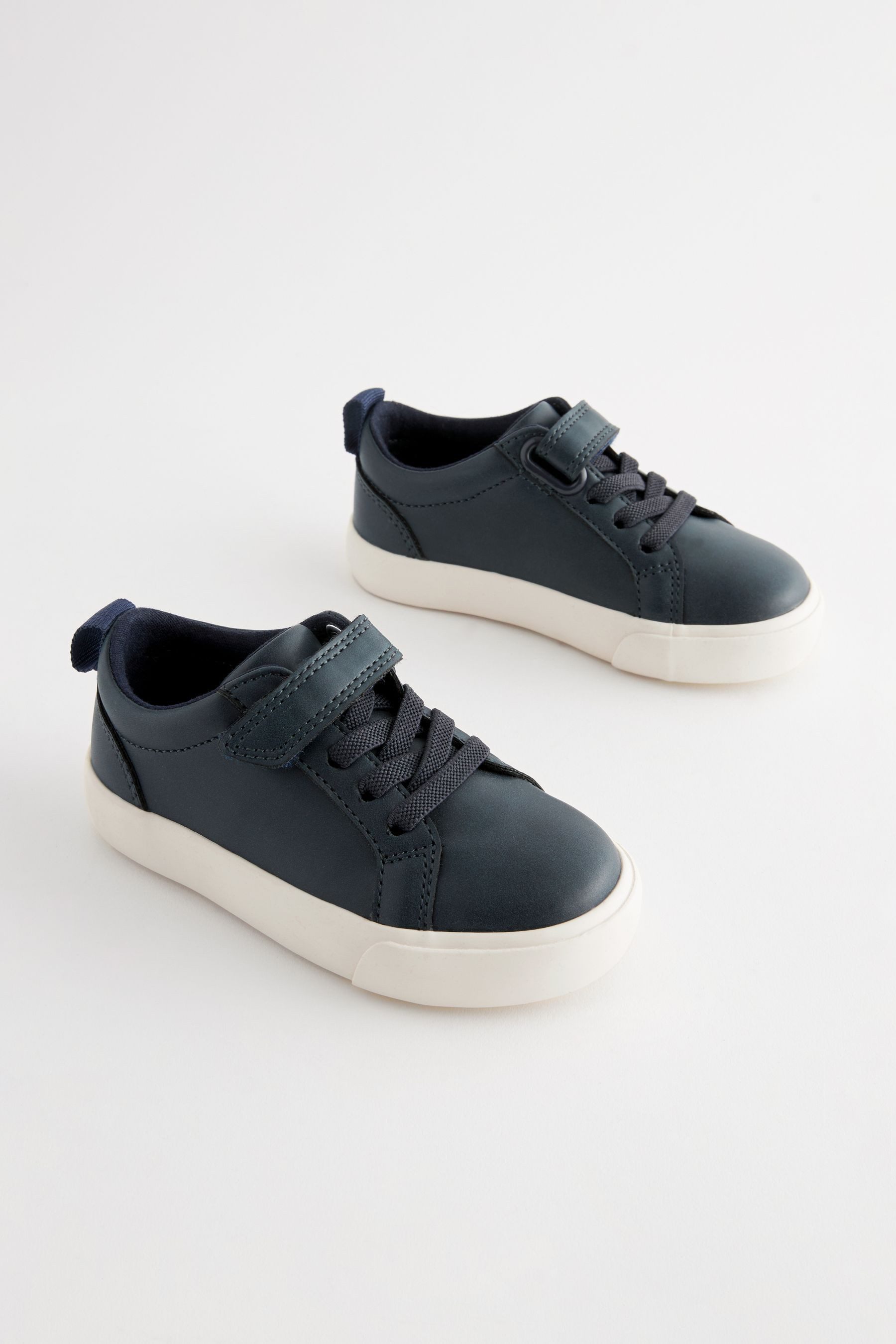 Next Schnürschuhe mit Klettverschluss, weite Passform günstig online kaufen