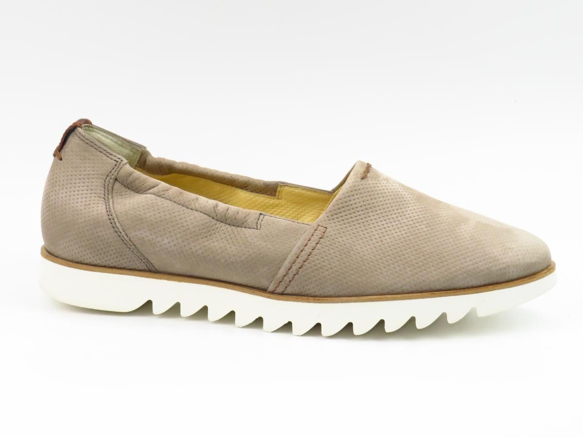 Paul Green Nubuk trüffel Hochfrontpumps