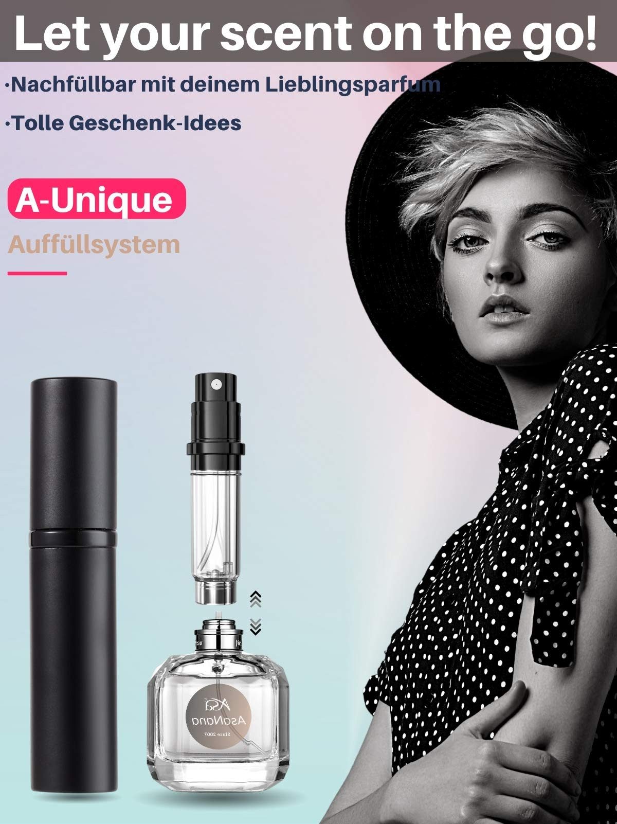 FOUORTUNATE-BEE Parfümzerstäuber Parfümzerstäuber nachfüllba (Befülltechnik günstig online kaufen