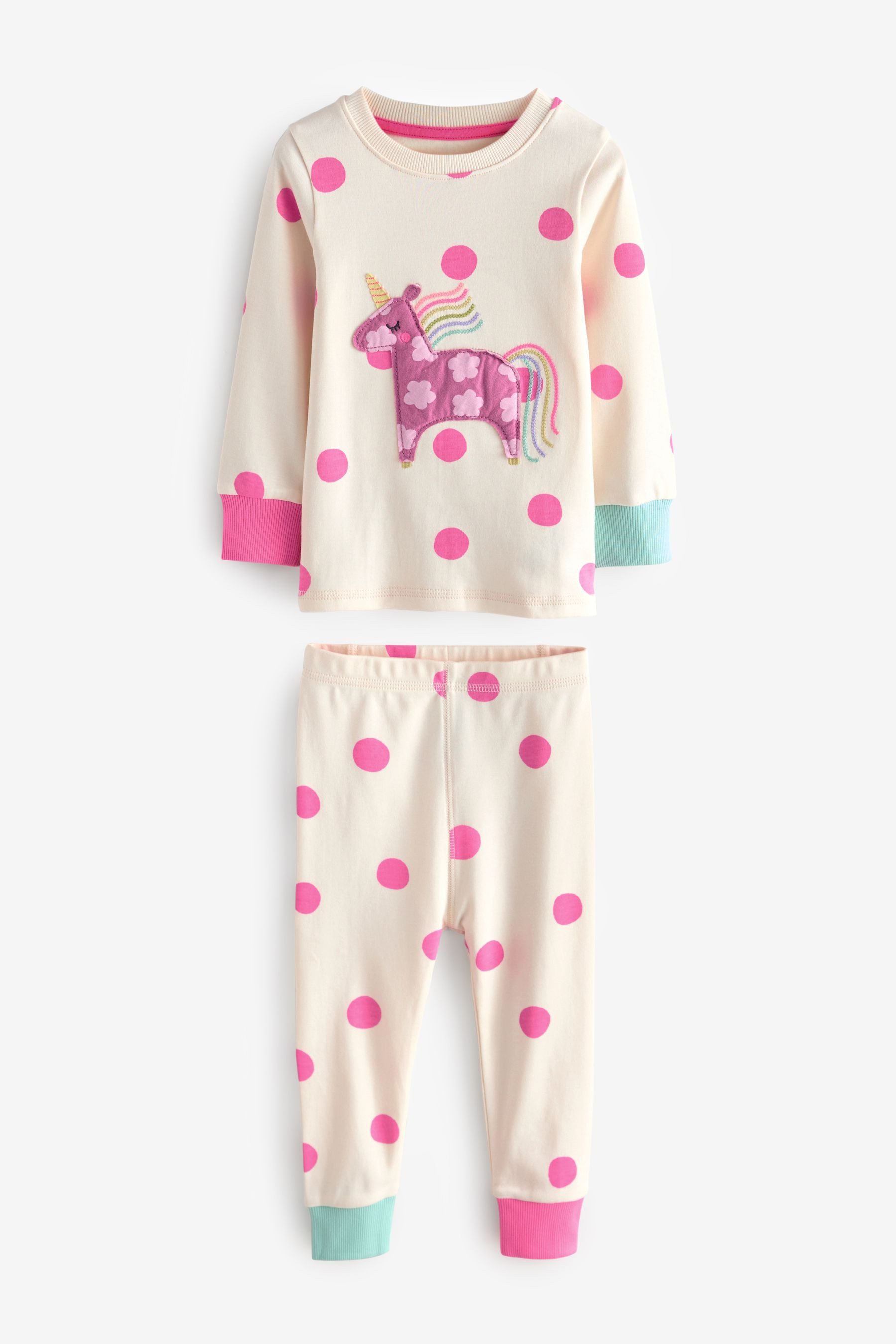 Next Pyjama Ballerina-Schlafanzug aus Baumwolle, 3er-Pack (6 tlg)