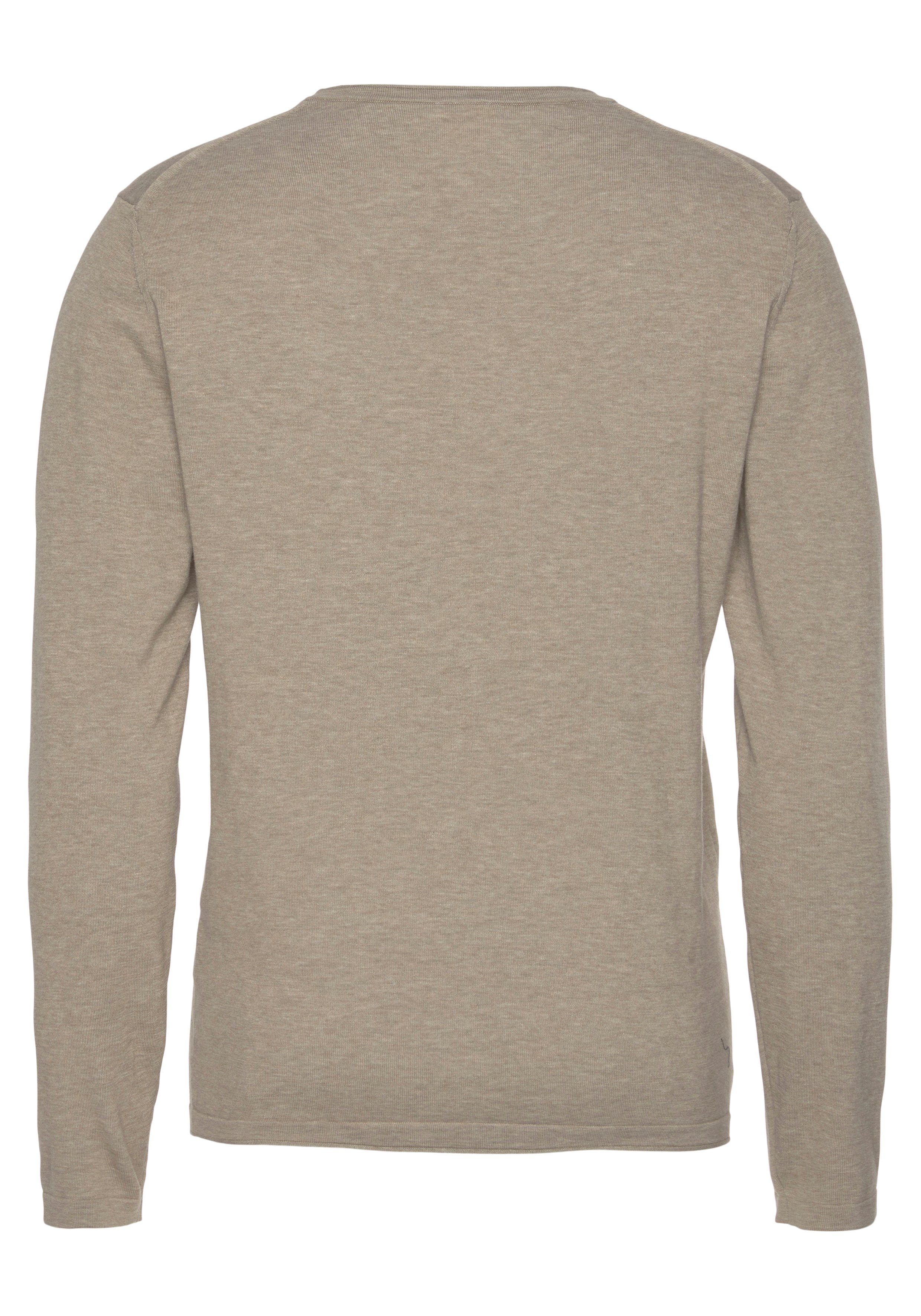 OLYMP Rundhalspullover OLYMP Strick Casual Crew Neck günstig online kaufen