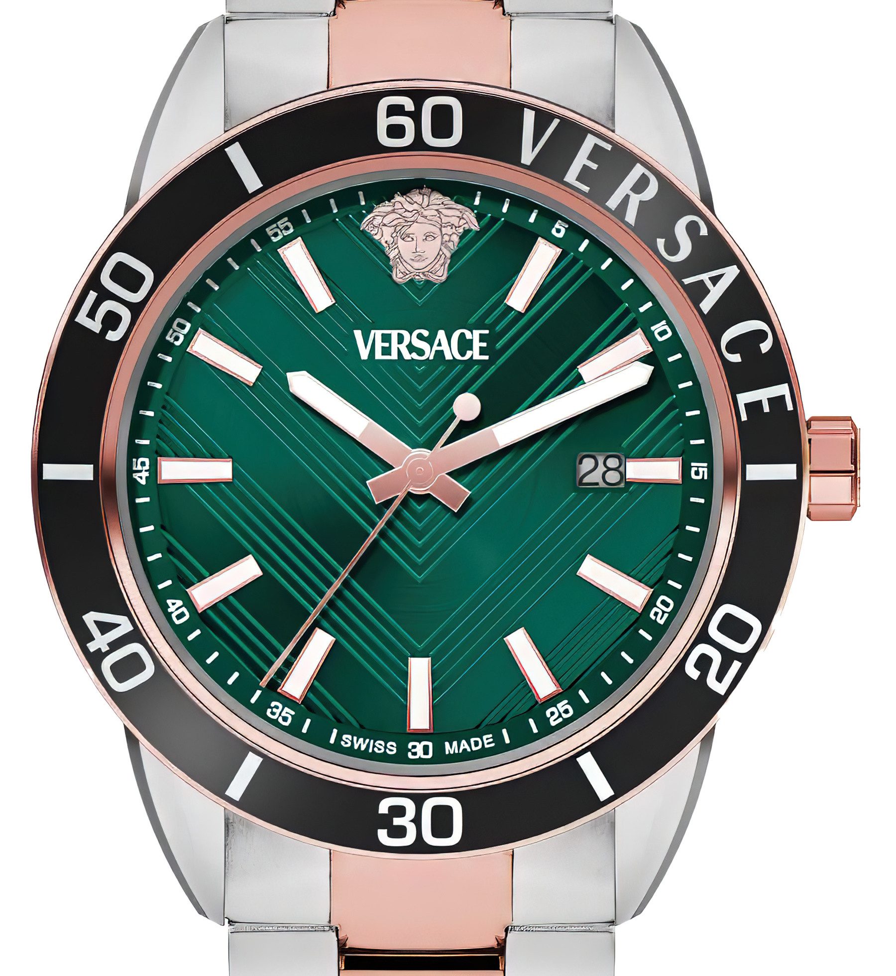 Versace Schweizer Uhr Greca Urban, Mit Echtheitskarte und CLG Sicherheitsnummer