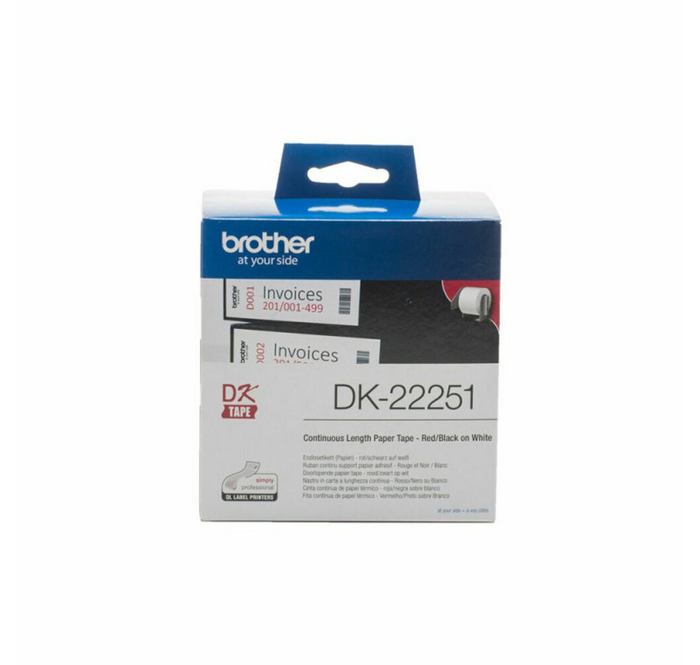 Thumbnail - Brother Etiketten Adress-Etiketten DK-22251 für QL-800/810W/820NWB (62mm)
