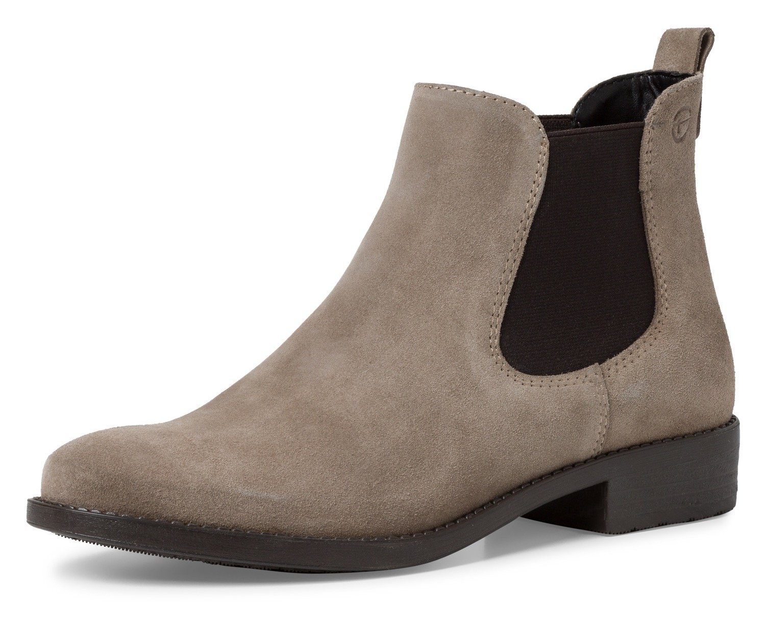 Tamaris Chelseaboots mit Anziehlasche taupe | Chelsea-Boots