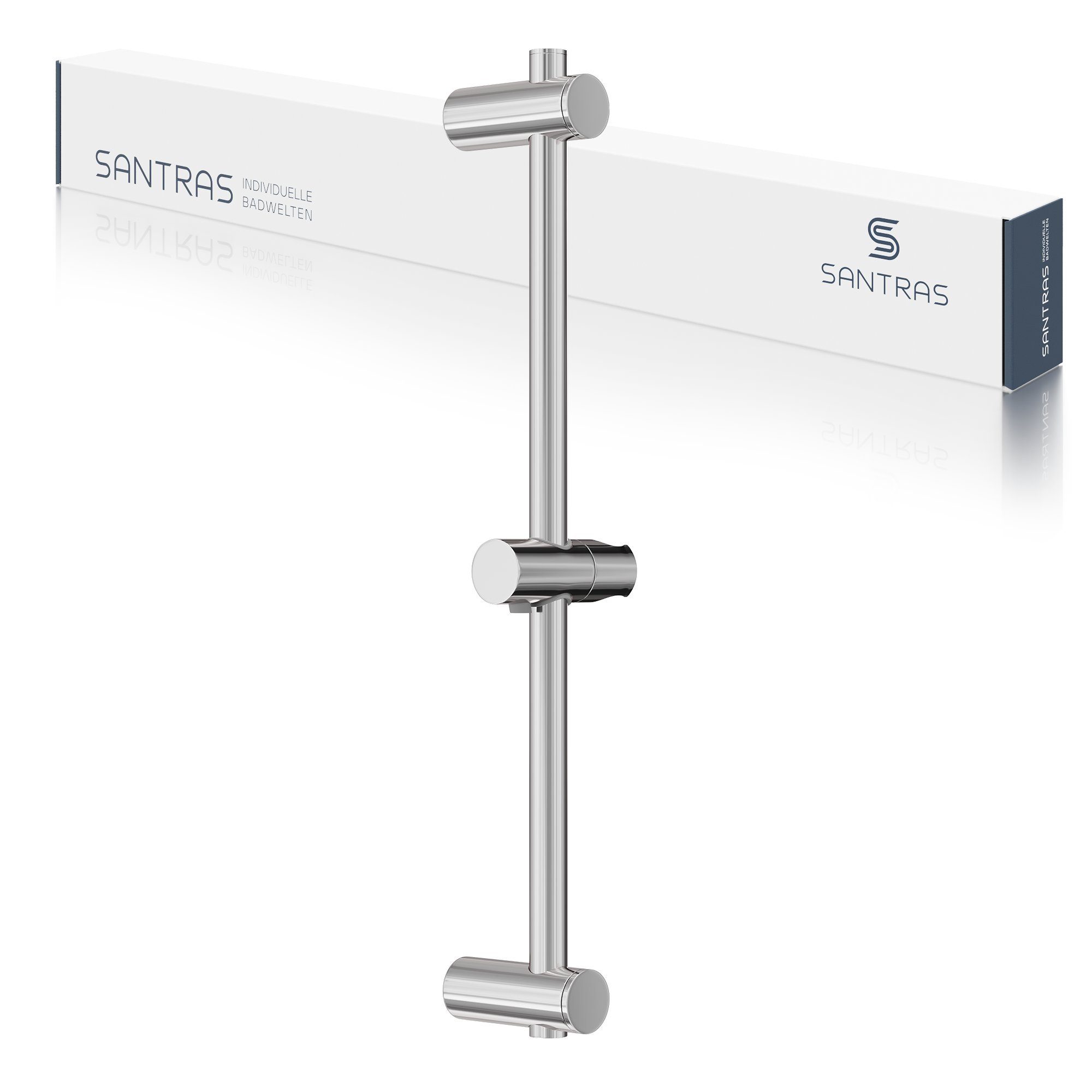 Santras Duschstange Wandstange in Chrom (Design günstig online kaufen