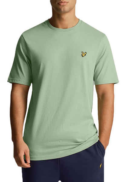 Lyle & Scott T-Shirt Aus 100% Baumwolle Gerader Schnitt