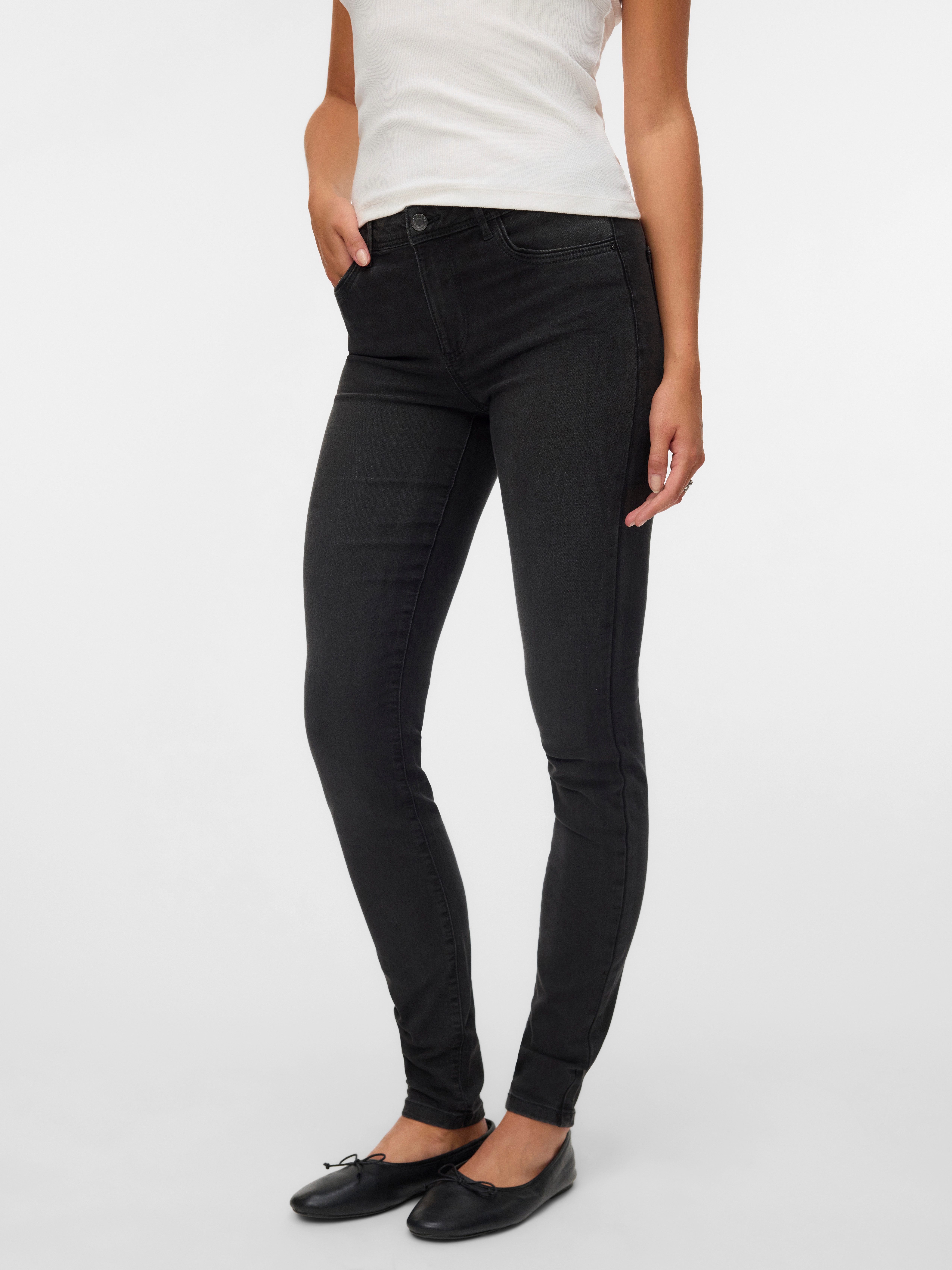 Vero Moda Skinny-fit-Jeans VMTANYA MR S PIPING J VI199 GA günstig online kaufen
