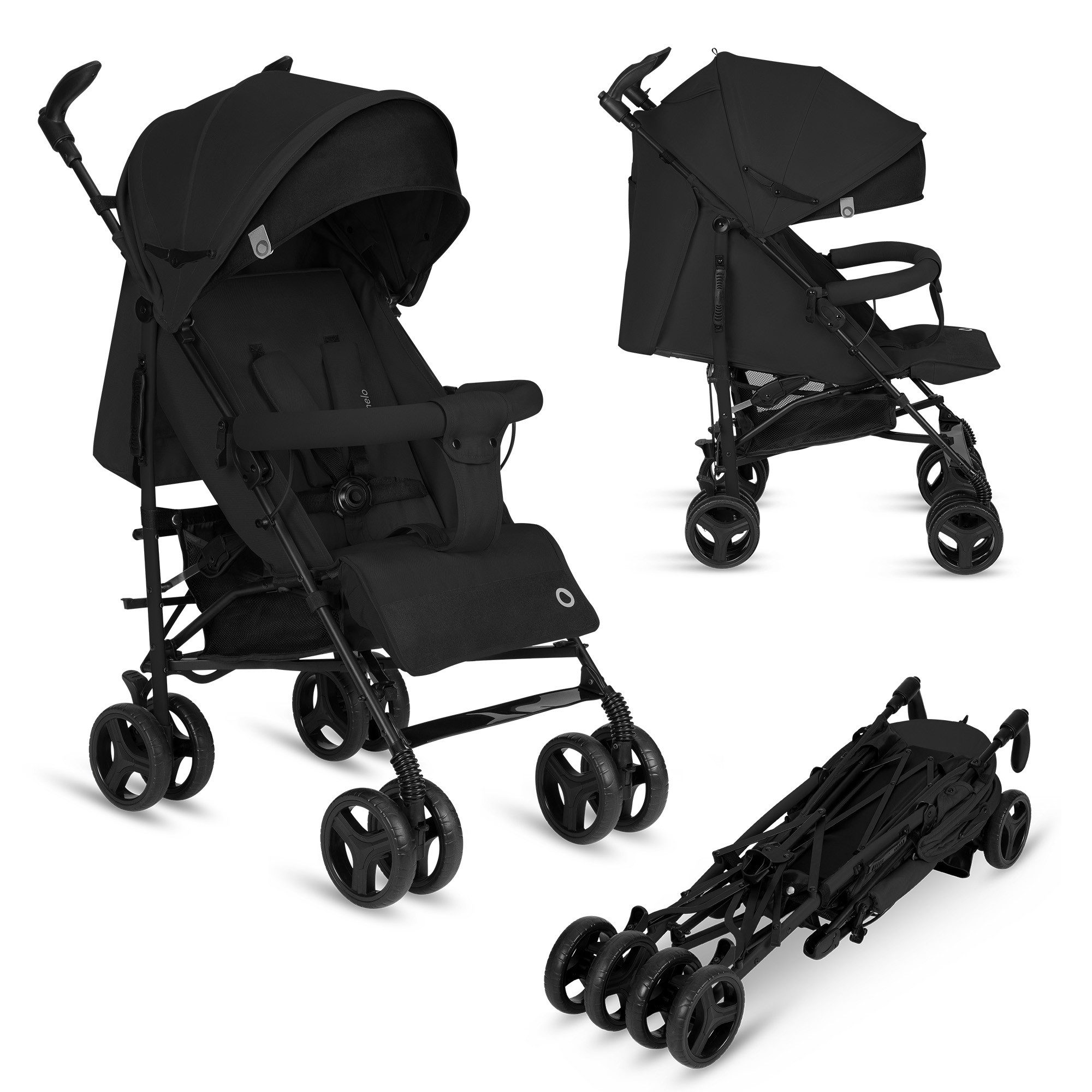 lionelo Kinder-Buggy IRMA, Leichte, Moskitonetz, Großer Korb ab 6 month bis 3 Jahre