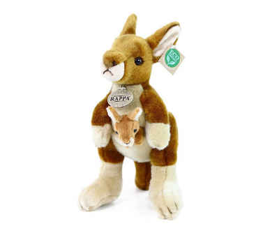 Teddys Rothenburg Kuscheltier »Känguru mit Baby 27 cm Plüschtier Beuteltier aus Plüsch«