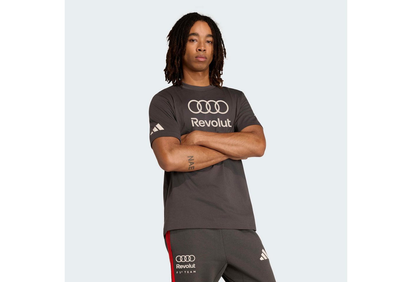 adidas Performance T-Shirt AUDI REVOLUT F1 TEAM DNA GRAFIK