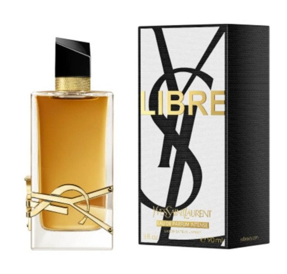 YVES SAINT LAURENT Eau de Parfum Libre Intense Damenduft 90ml, Ikonischer YSL-Flakon, warm-intensiver Duft, starke Signatur