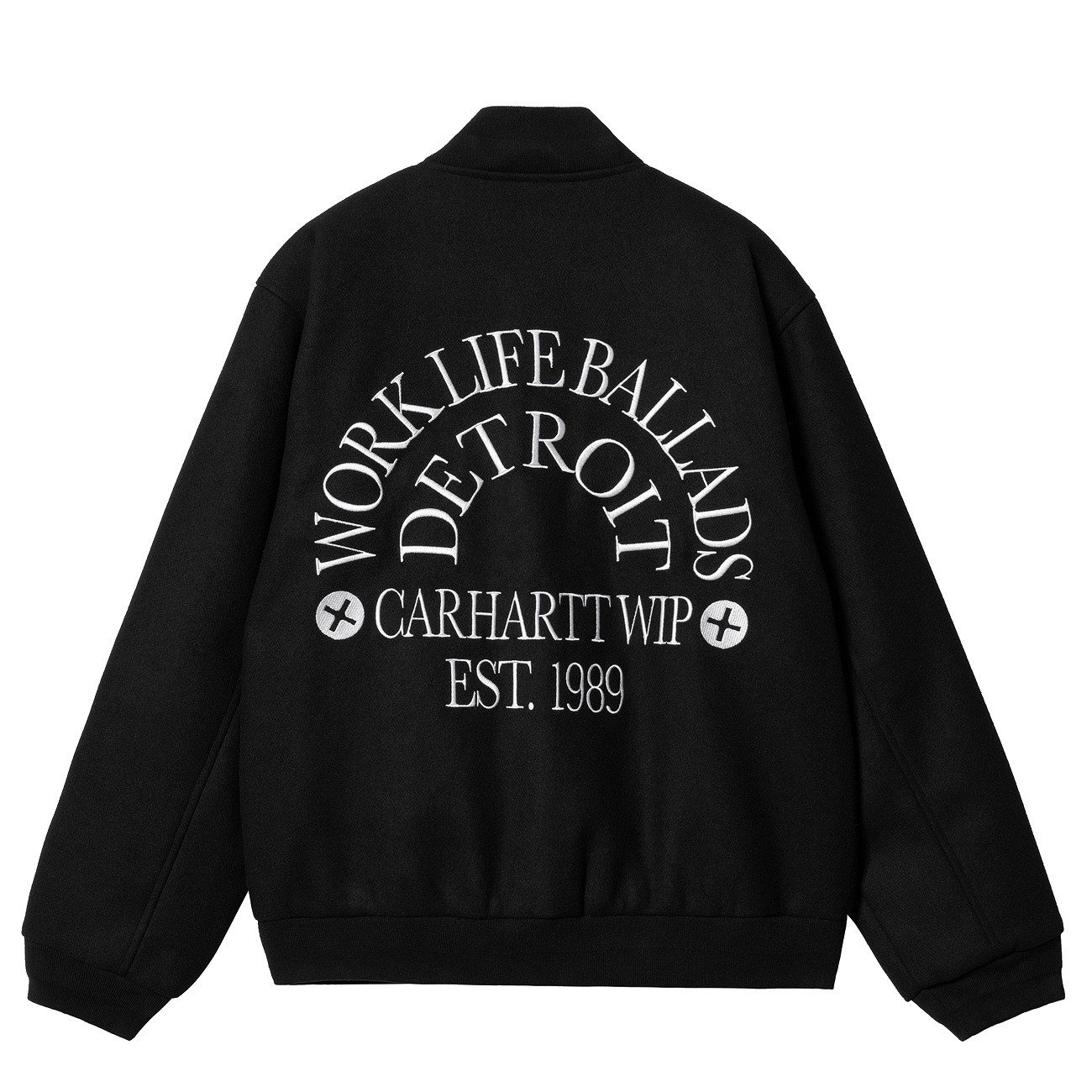 Carhartt WIP Bomberjacke Carhartt WIP Work Varsity Bomber Herren Black