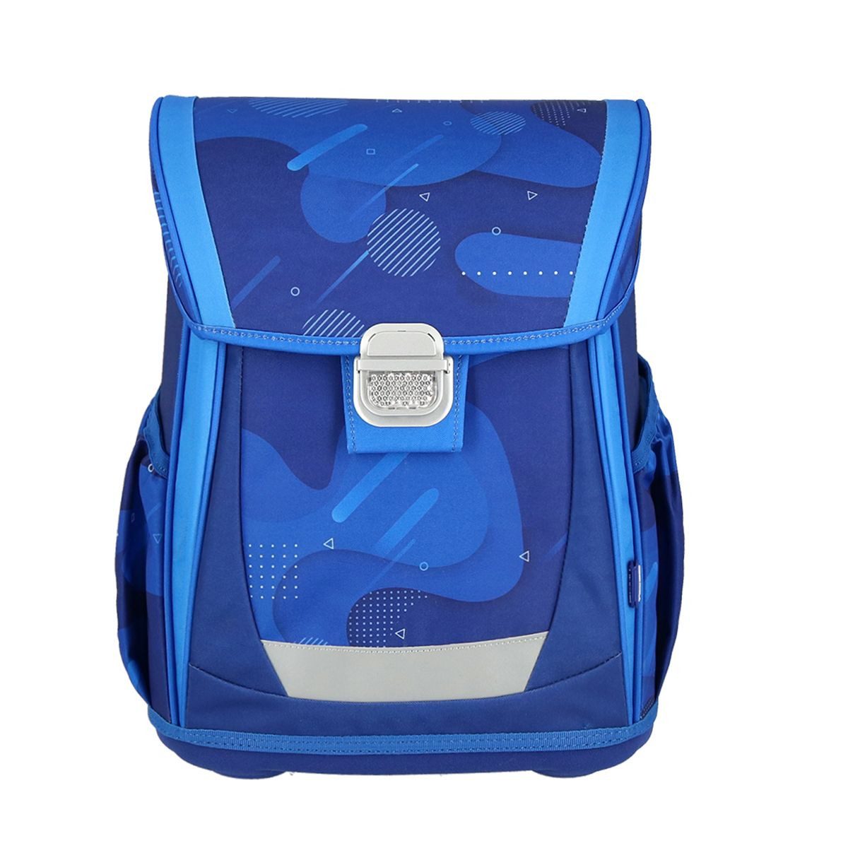 Spirit Schulranzen SPIRIT Schulranzen Set BLUE Cloud 4 teilig Serie COOL