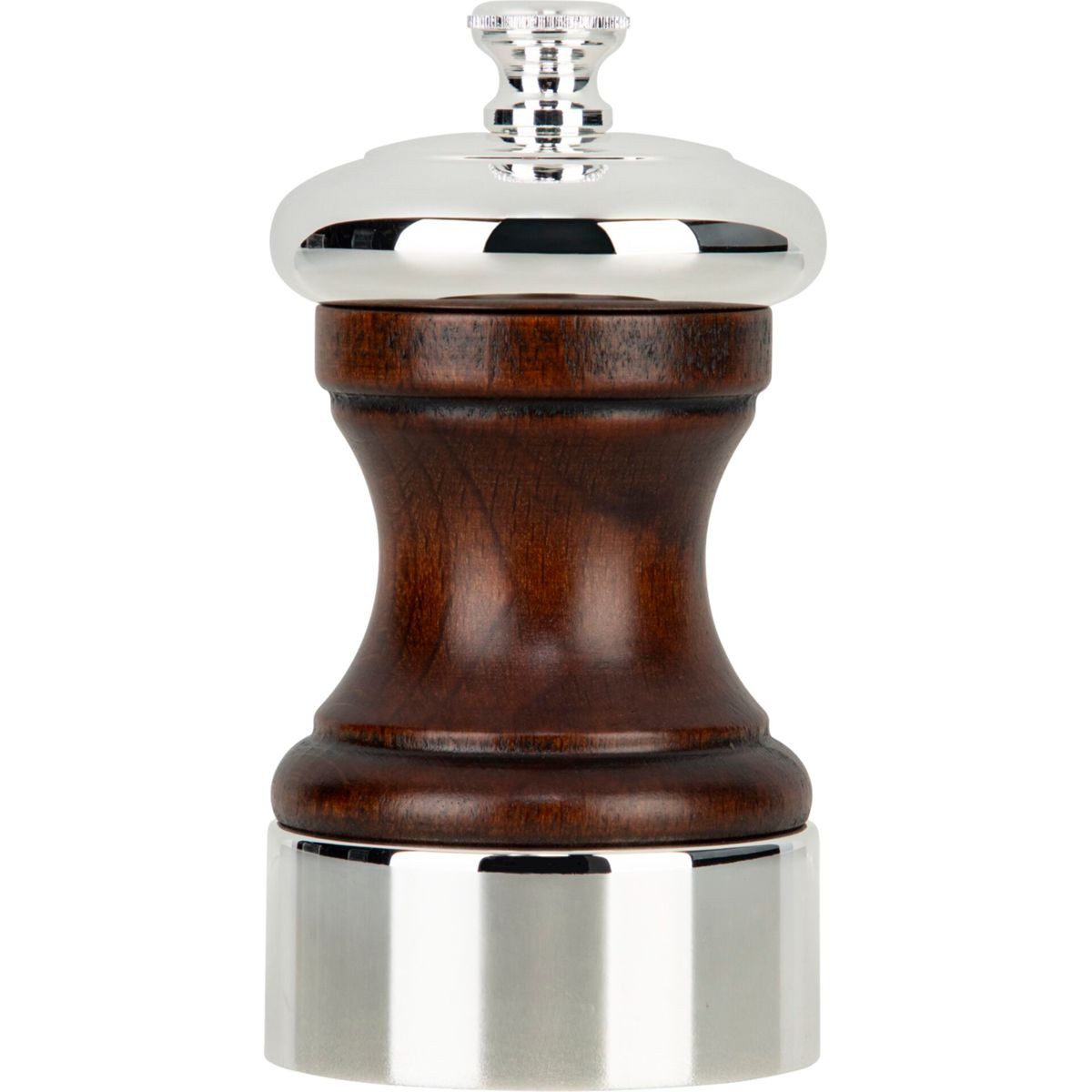 PEUGEOT Gewürzmühle PALACE Pfeffermühle SILVERPLATE/WOOD 10 cm