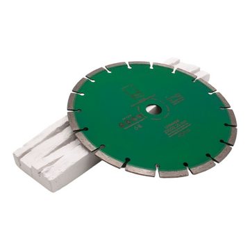 Fritz Krug Trennscheiben Diamantscheibe Green Cut Beton Universal 230 mm 3St für Beton Gra