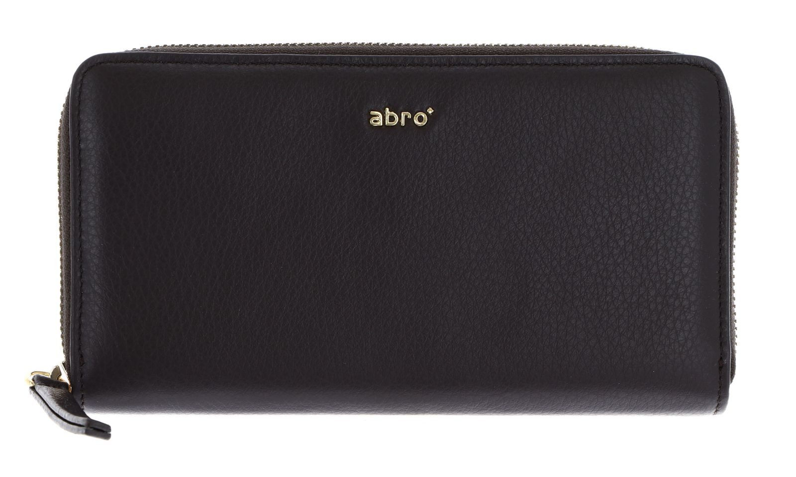 Abro Geldbörse Wallet, aus echtem Leder