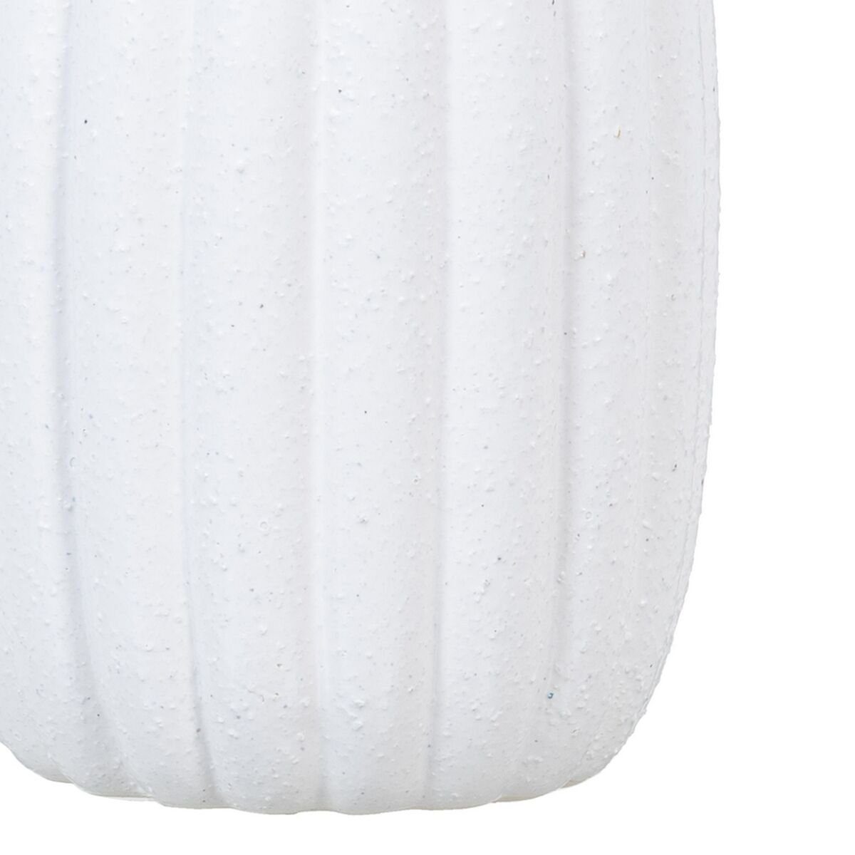 Bigbuy Dekovase 27,5 cm Keramik 14,5 Weiß x x Vase aus 14,5