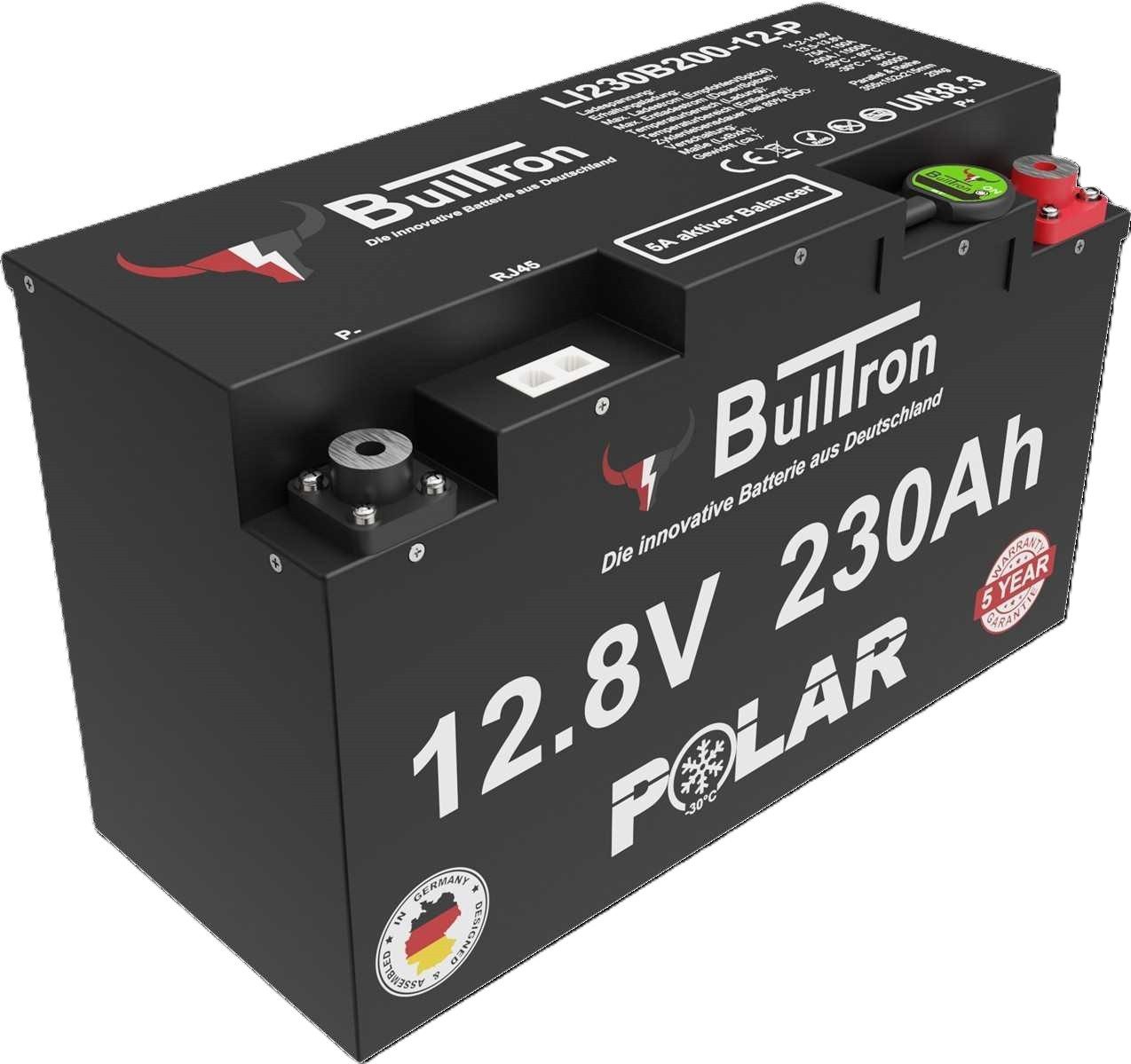BullTron BullTron Polar 230Ah inkl. Smart BMS mit 200A Dauerstrom Bluetooth App Batterie
