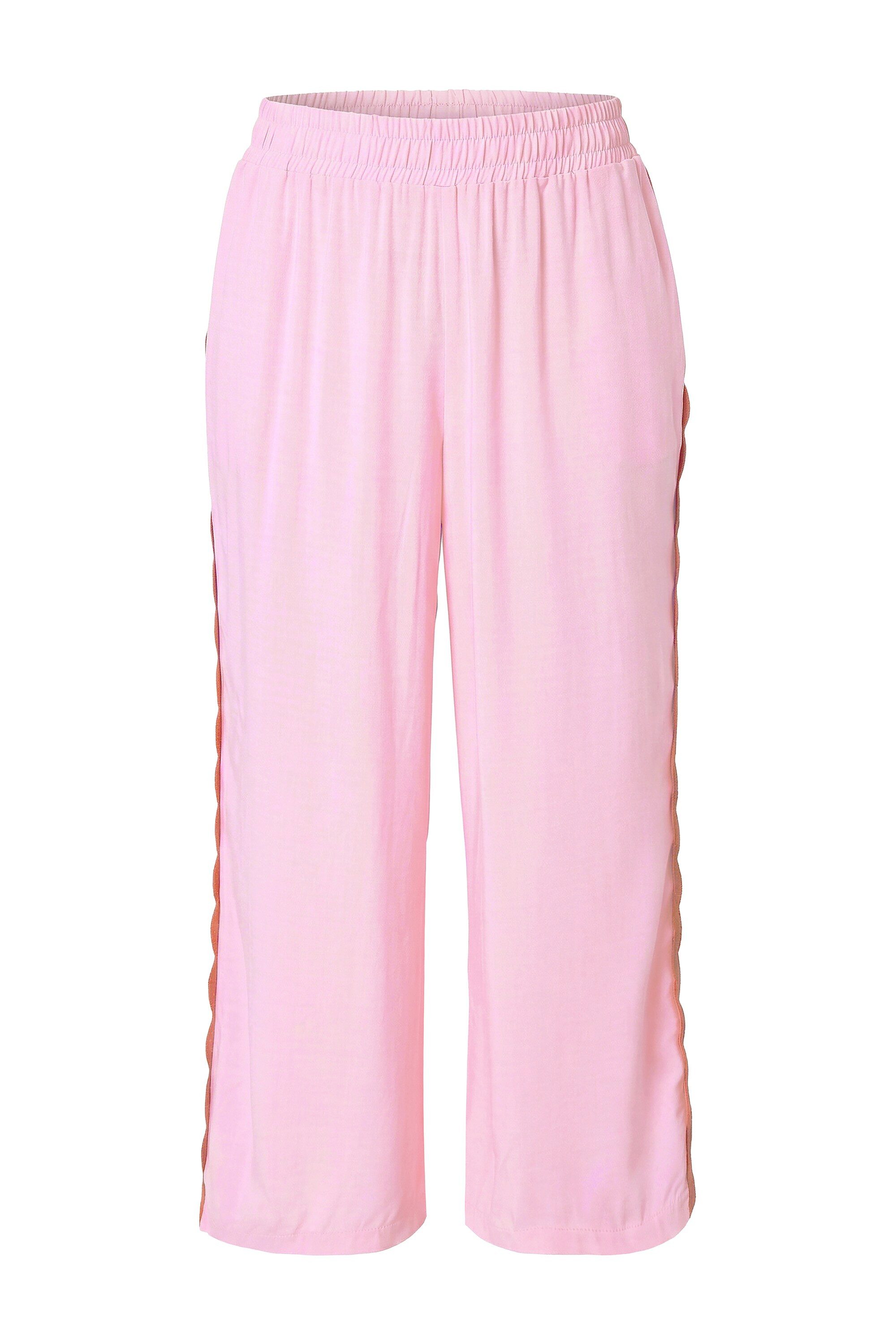 MIAMODA Culotte Hose weites gerades Bein Wellen-Seitenstreifen