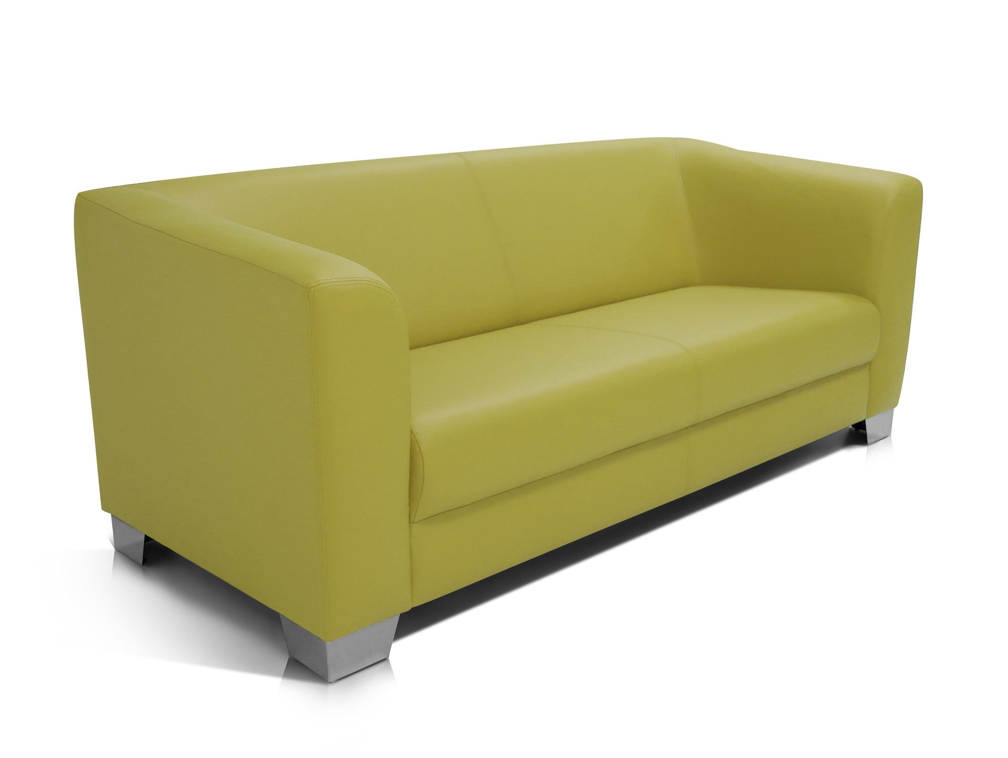 Moebel-Eins Polsterecke CHICAGO 3-Sitzer Sofa grün
