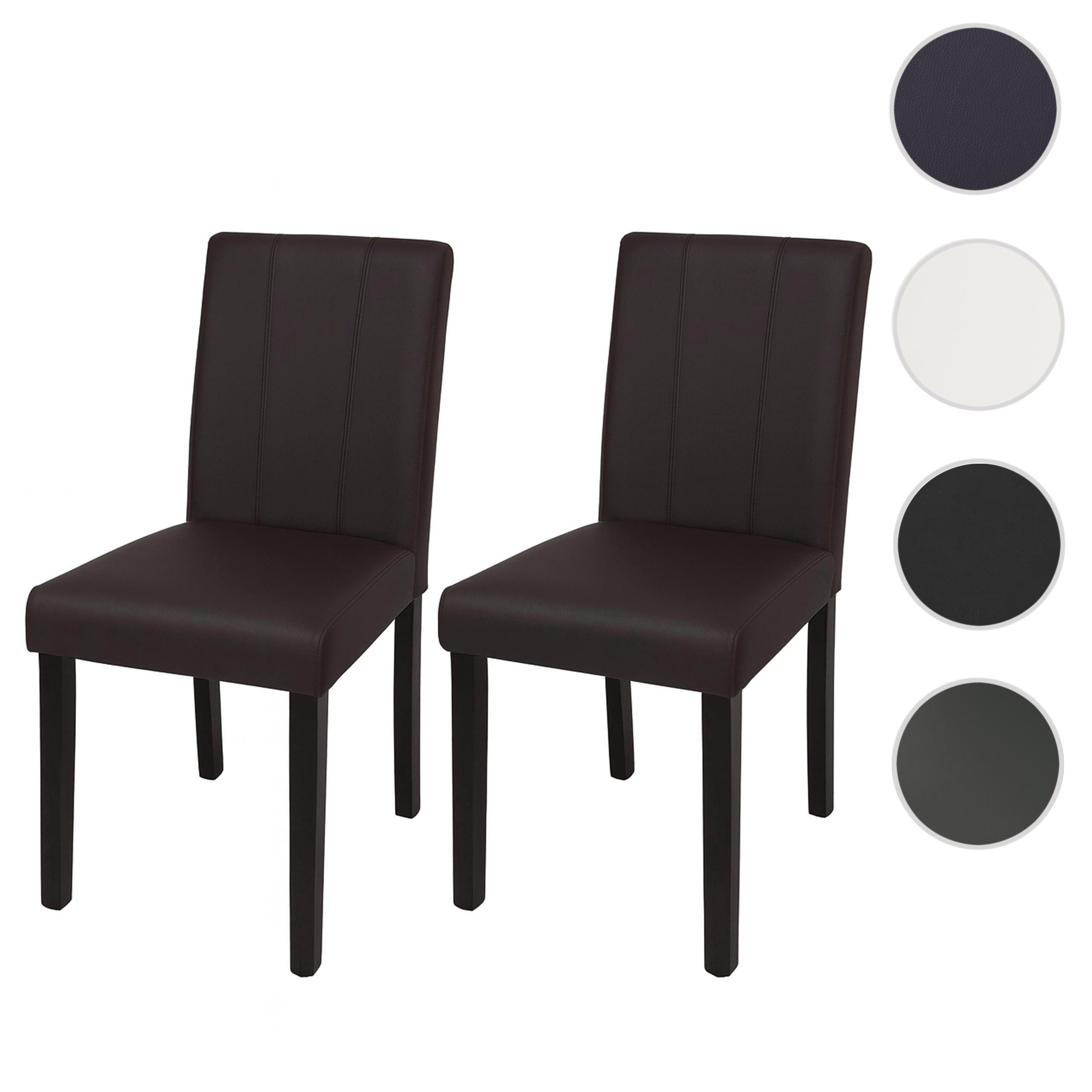 MCW Esszimmerstuhl MCW-O65d (2er), Inklusive Fußbodenschoner, günstig online kaufen