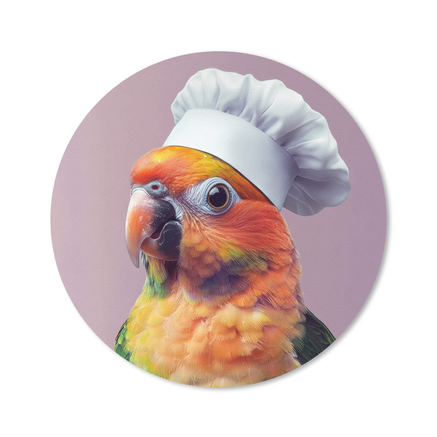 Kochmütze - Sittich - Rosa
