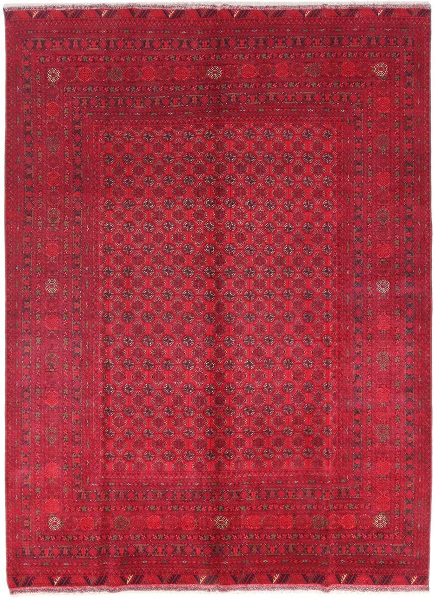 Orientteppich Afghan Mauri 245x330 Handgeknüpfter Orientteppich, Nain Trading, rechteckig, Höhe: 6 mm | Kurzflor-Teppiche