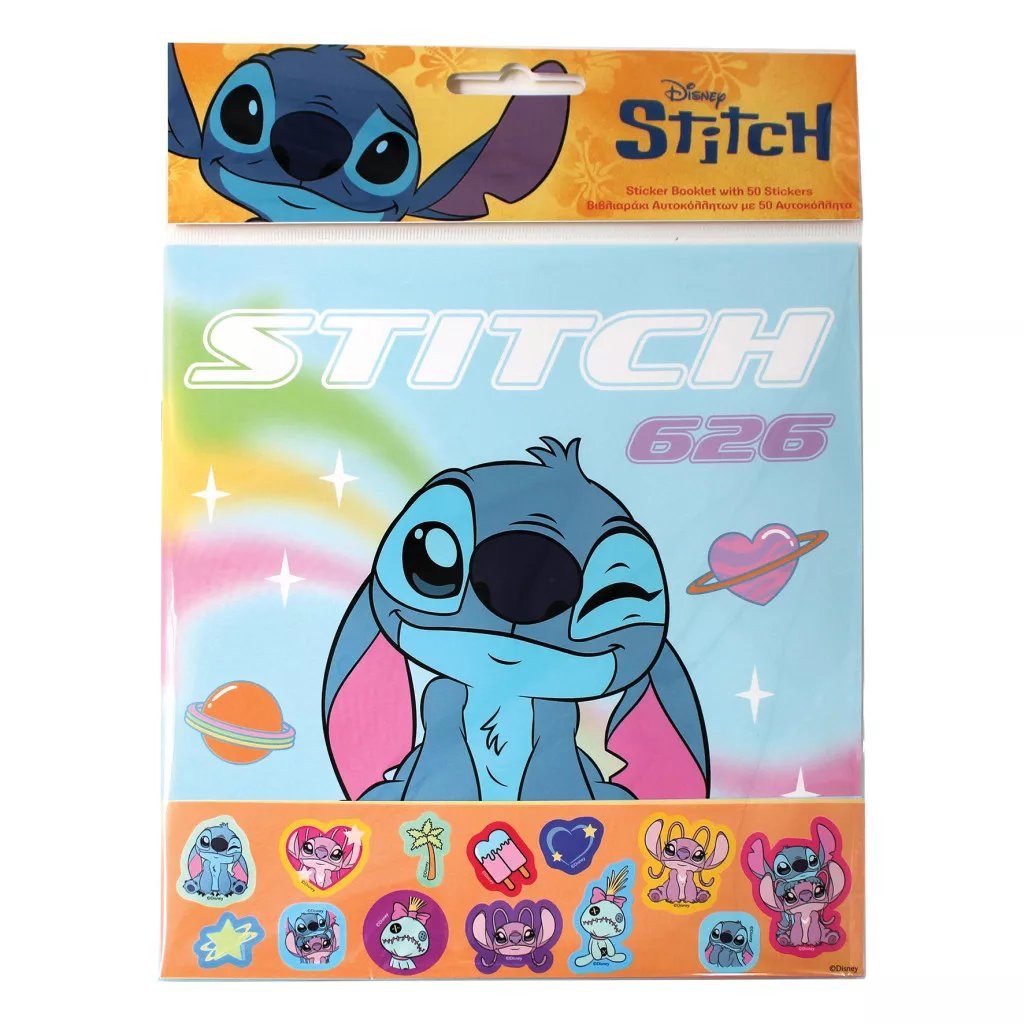 Disney Kreativset Disney Lilo und Stitch Universe Aufklebersatz 600 Sticker