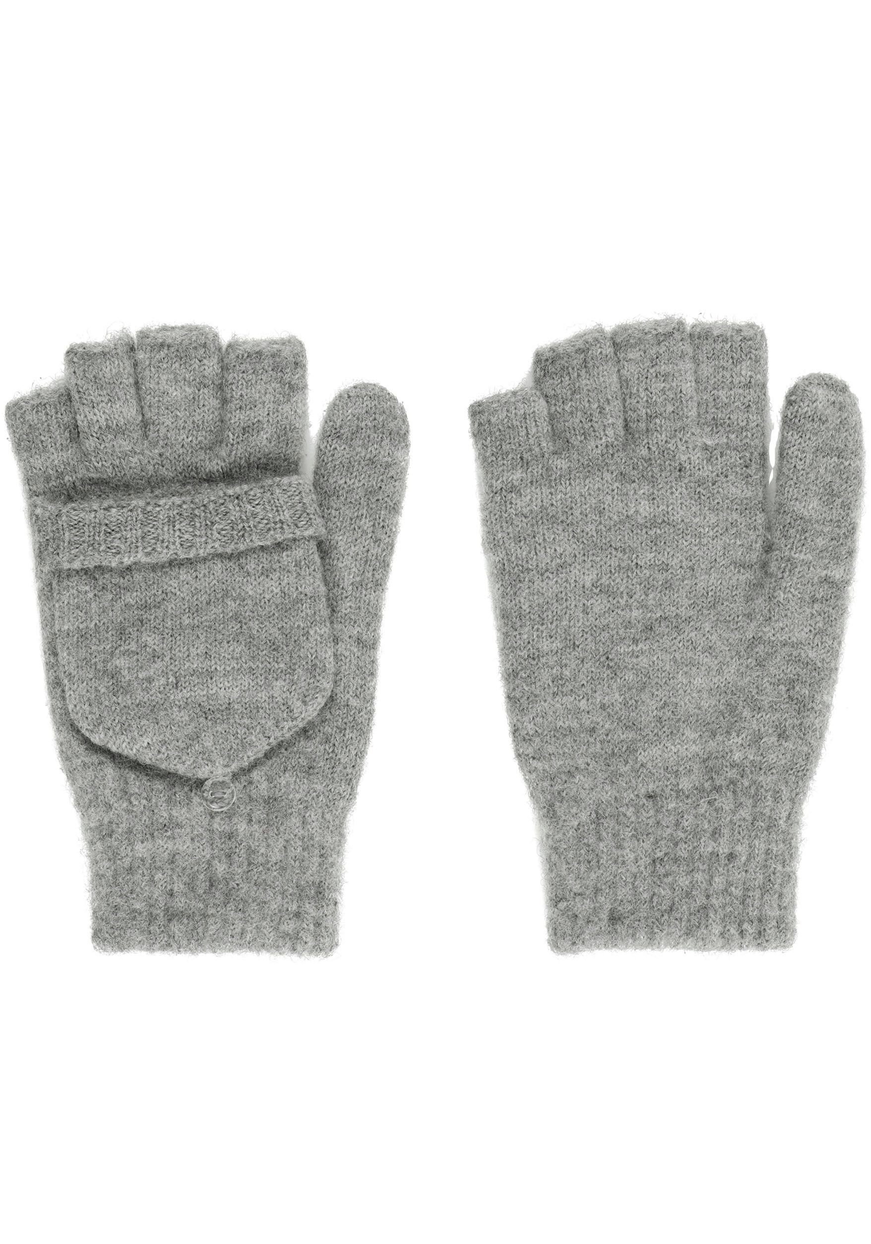 KESSLER und light Strickhandschuhe Toni melange wasserabweisend wind- grey