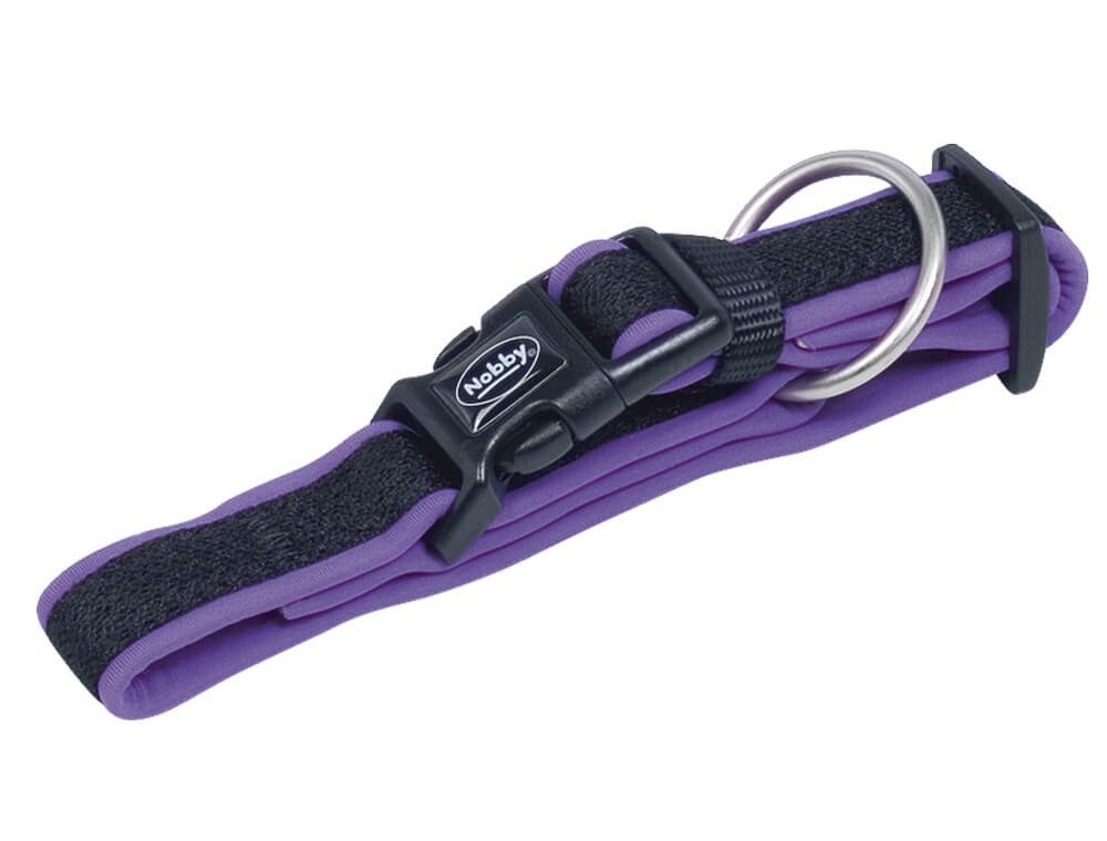 Nobby Hunde-Halsband Halsband "Mesh Preno", lila, XS