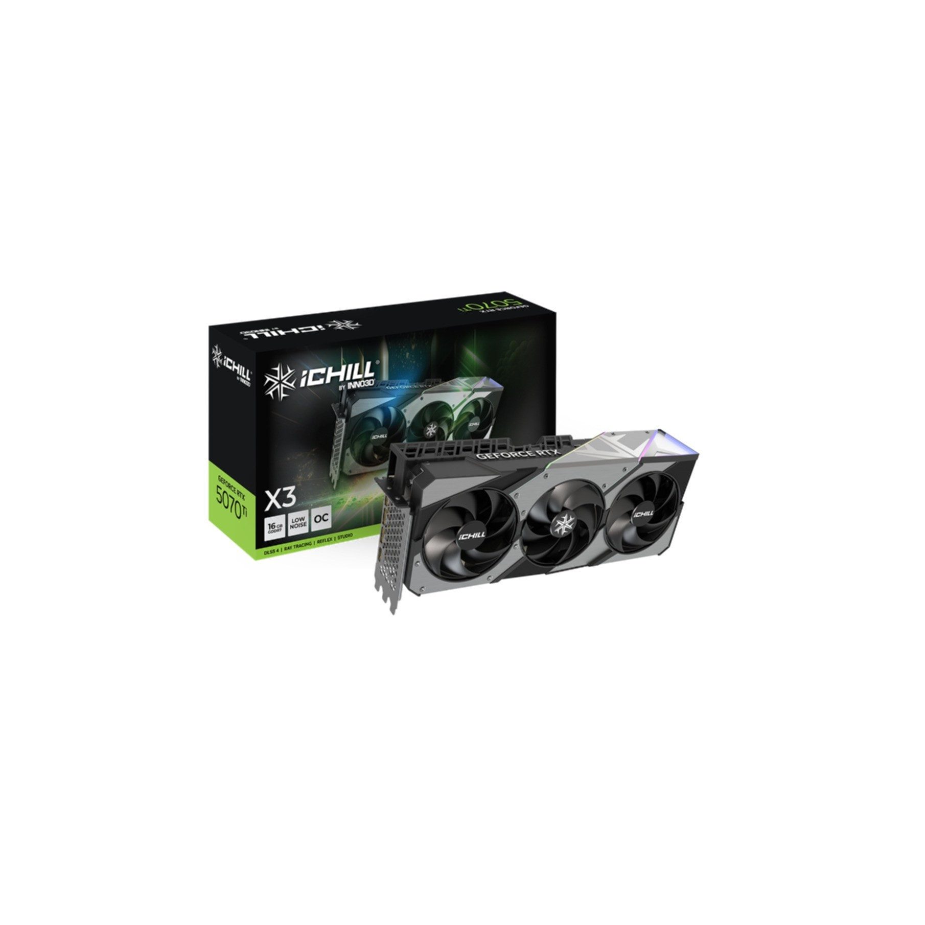 Inno3D GeForce RTX 5070 Ti X3 Grafikkarte