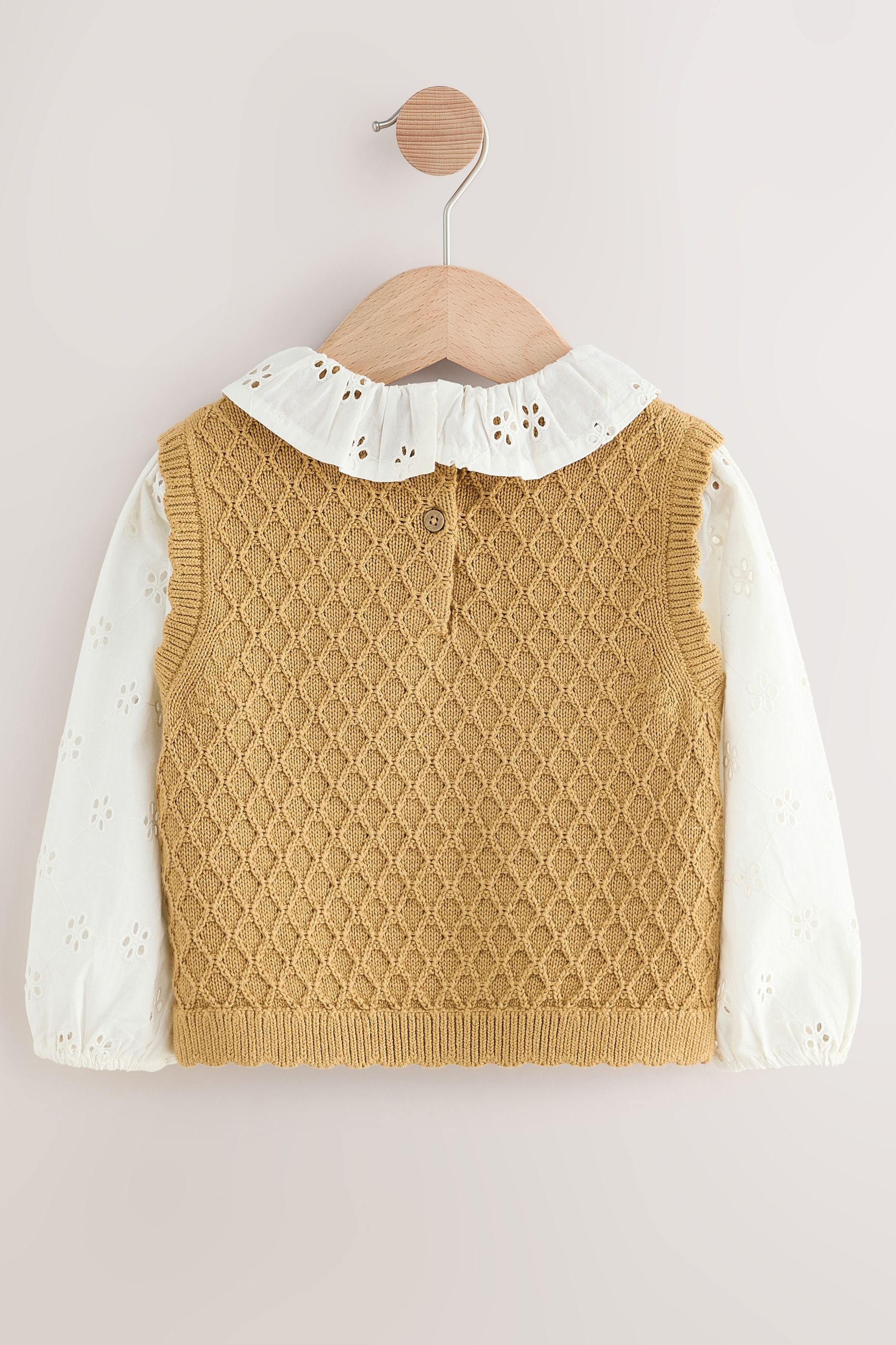 Next 2-in-1-Pullover Lagen-Strickpullover (1-tlg) günstig online kaufen
