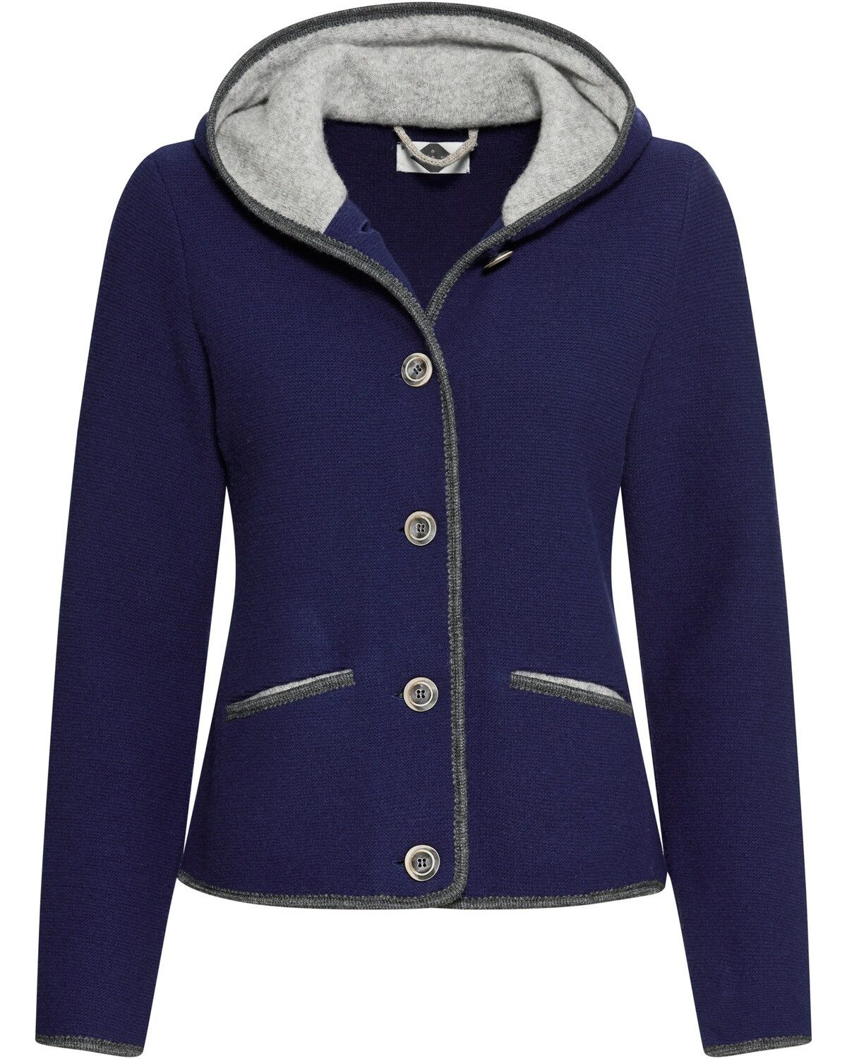 Stapf Trachtenjacke Kapuzen-Strickjacke Malwina