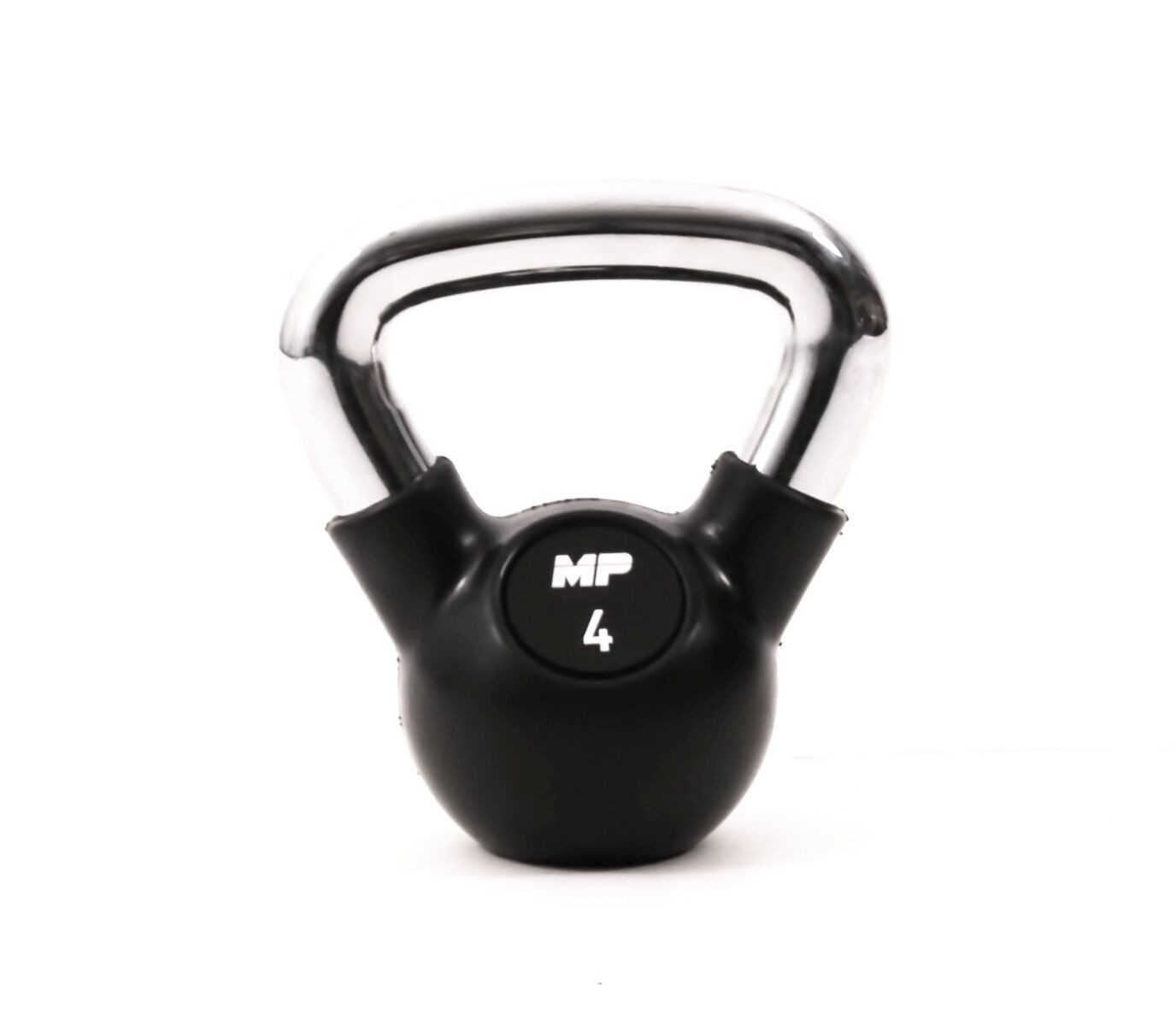 Muscle Power Kettlebell Muscle Power Kettlebell 4 kg Gummi Schwarz