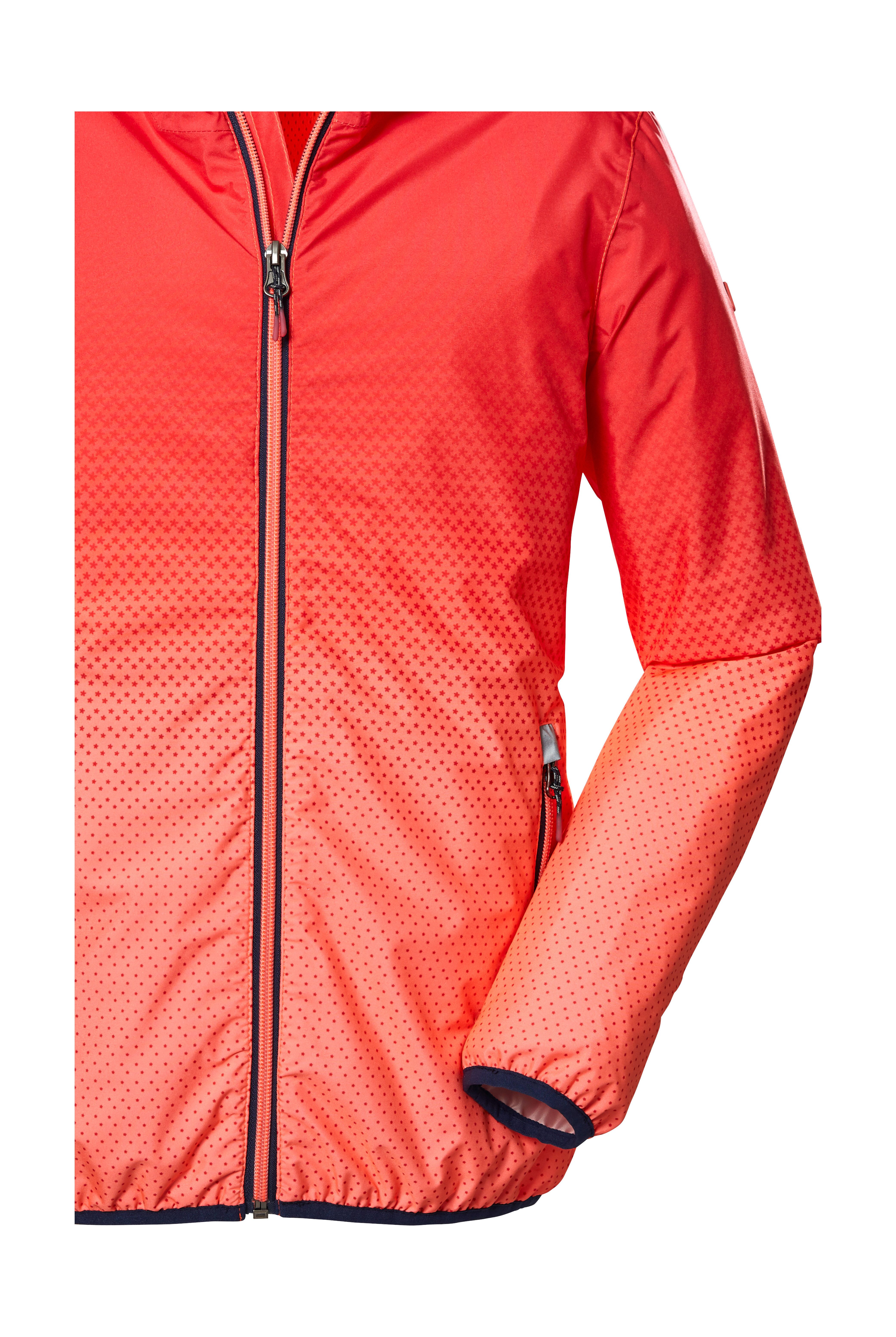 Killtec Outdoorjacke KOS 331 GRLS JCKT Winddichte, wasserdichte Mädchenjacke mit reflektierenden Elementen