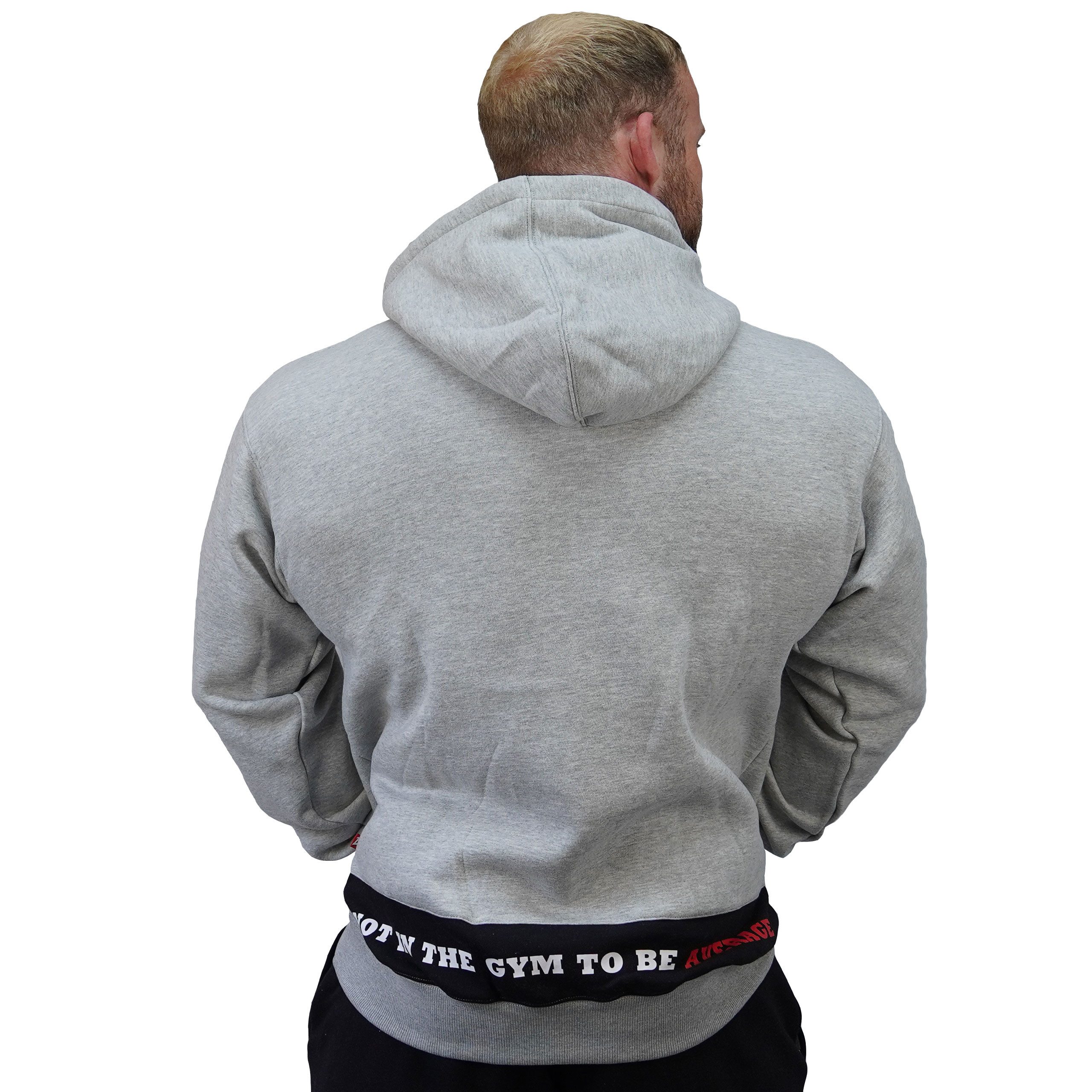 BRACHIAL THE LIFESTYLE COMPANY Kapuzensweatshirt Brachial Hoody "Rude" grau günstig online kaufen