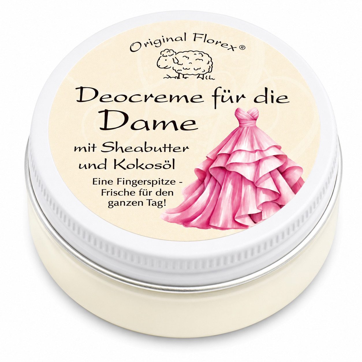 Gerlinde Hofer _ Florex GmbH Deo-Creme Samt, 1-tlg., mit Sheabutter und Kokosöl 40 ml