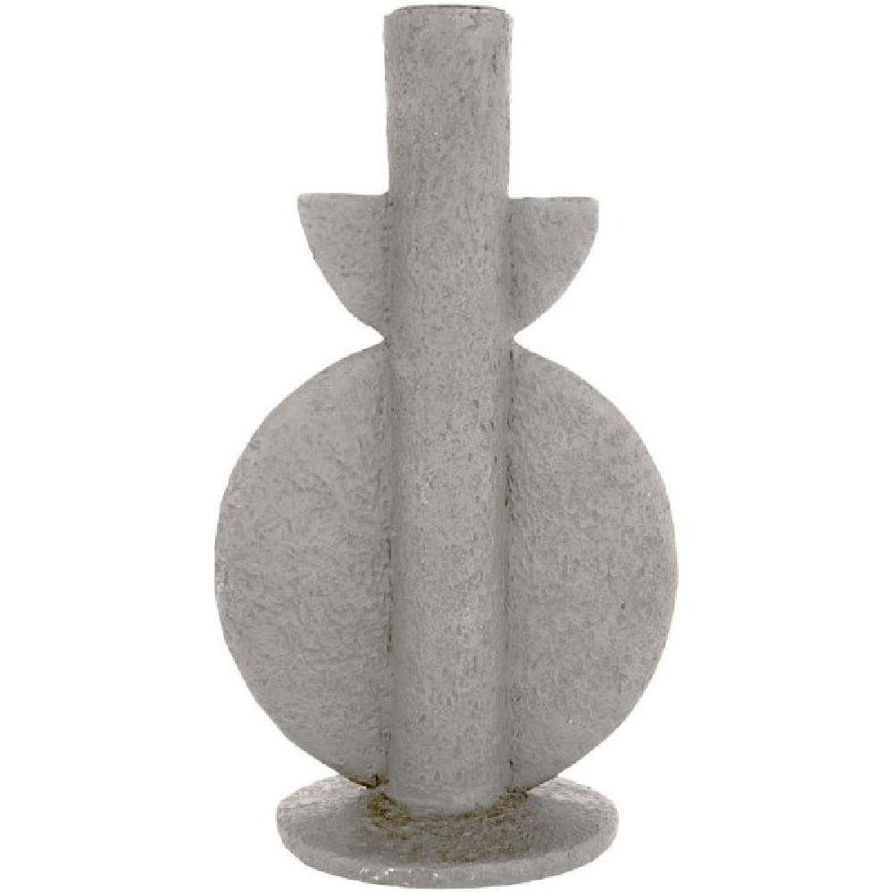 Kerzenhalter Bubble Warm (13x9,4x22cm) Grey Skulptur Present Time Polyresin