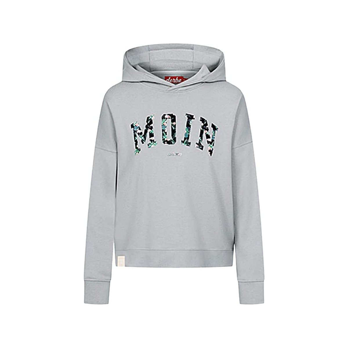 Derbe Sweatshirt grau regular fit (1-tlg)