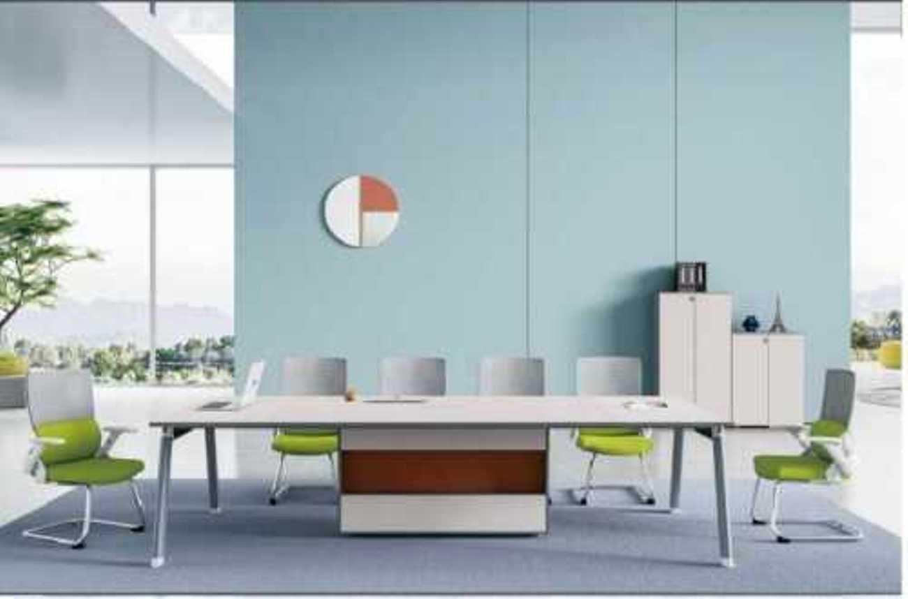JVmoebel Konferenztisch Großer Schreibtisch Büroeinrichtung Tisch Designer Büromöbel (1-St., 1x nur Konferenztisch), Made in Europa