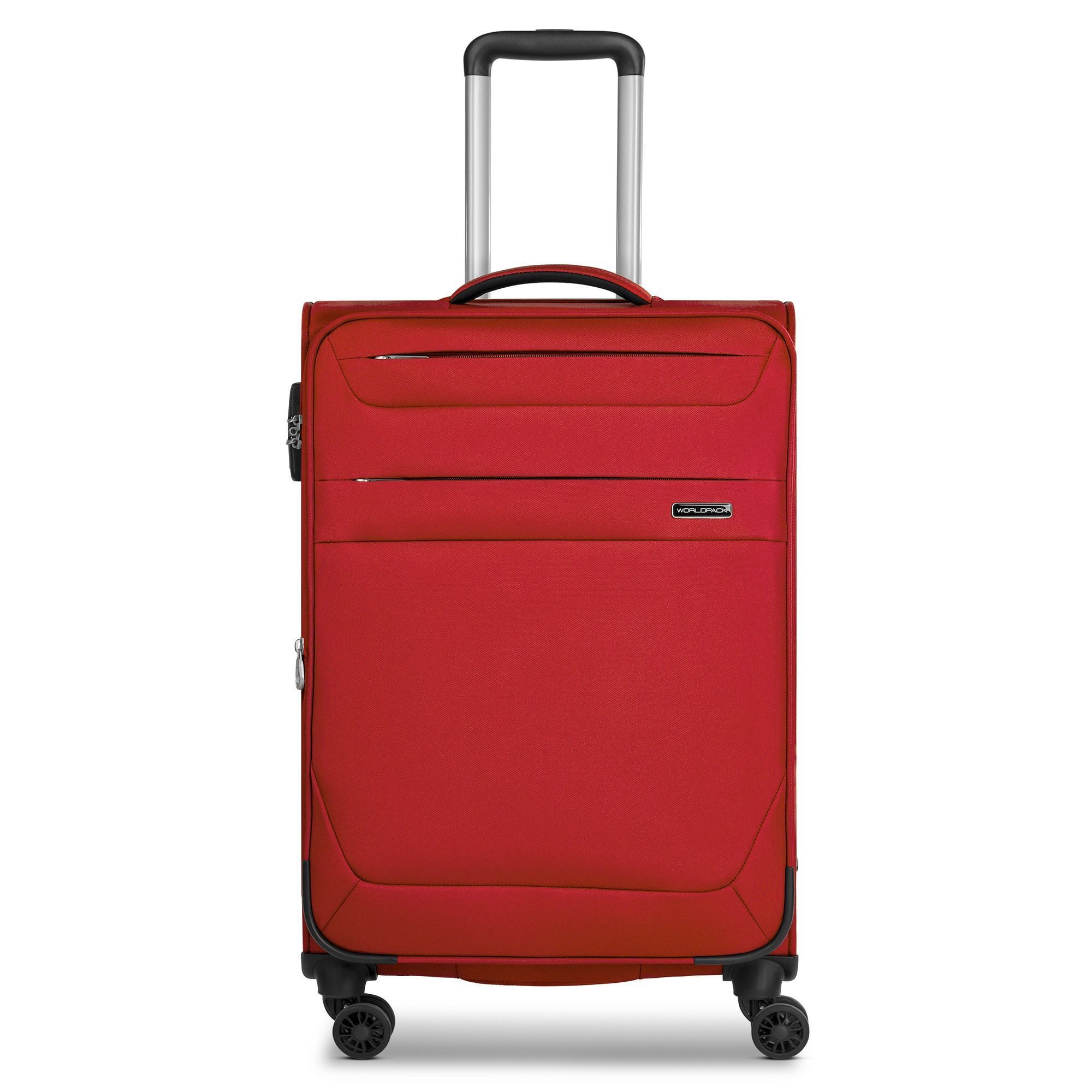 WORLDPACK Weichgepäck-Trolley Chicago, 4 Rollen, Polyester