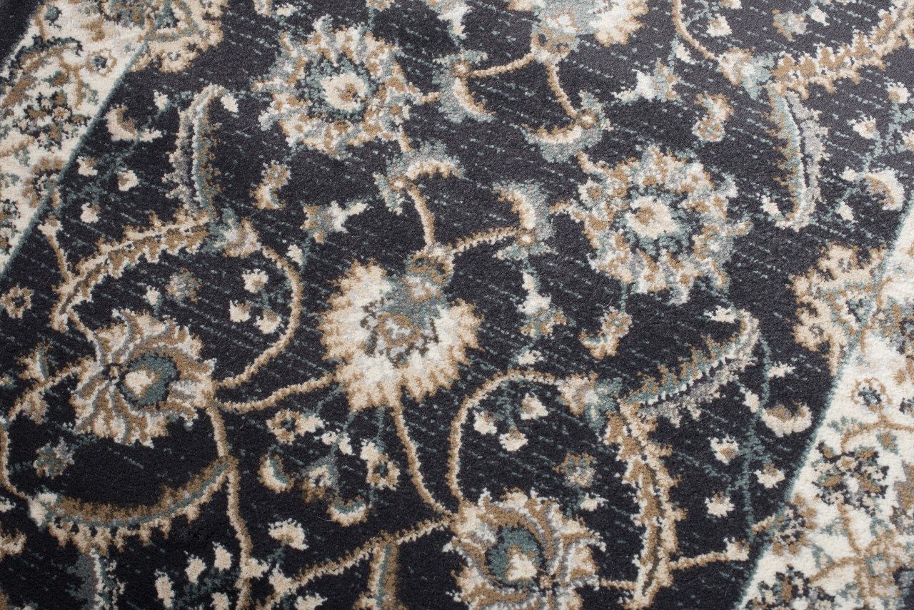 Tapiso Läufer DUBAI, rechteckig, Höhe: 10 mm, Brücke Flur Klassisch Traditionell Wohnzimmer Schlafzimmer Meterware