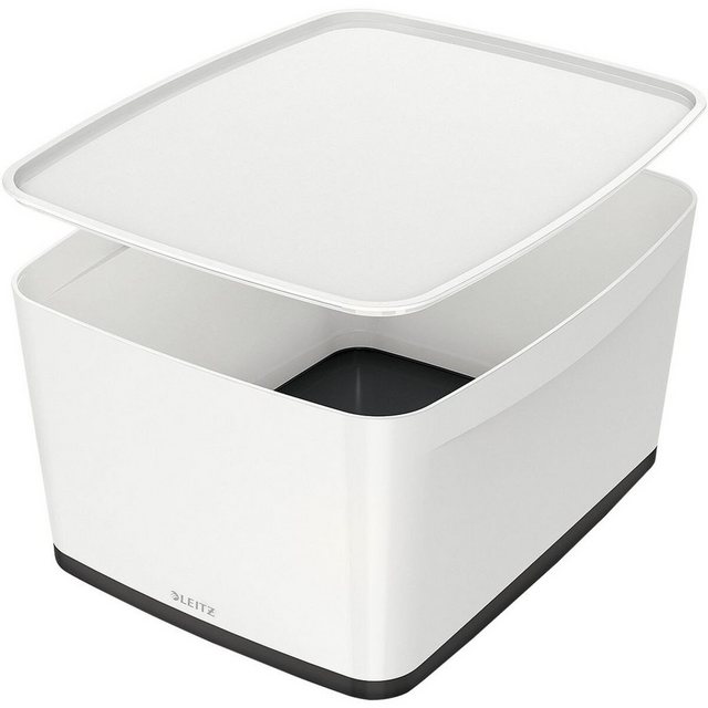 LEITZ Aufbewahrungsbox “MyBox Groß 5216”, 18 Liter, mit Deckel, stapelbar