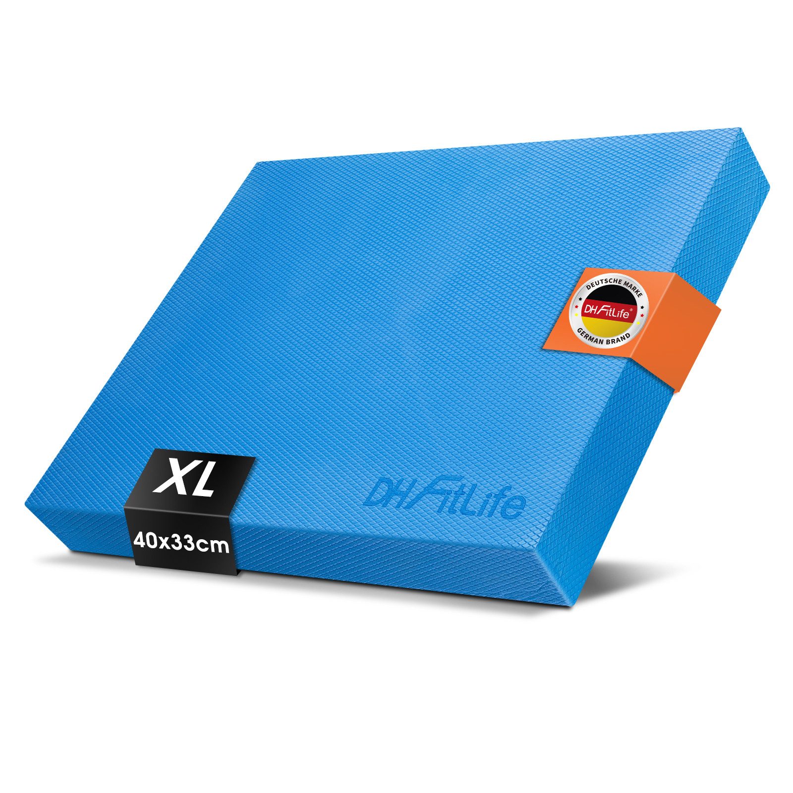DH FitLife Balance Pad Balancekissen ideal für Gleichgewicht- & Stabilitätstraining, (Unterstützt Balance- & Krafttraining, Perfekt für Yoga, Pilates & Core-Training), Physiotherapie & Fitness Kissen