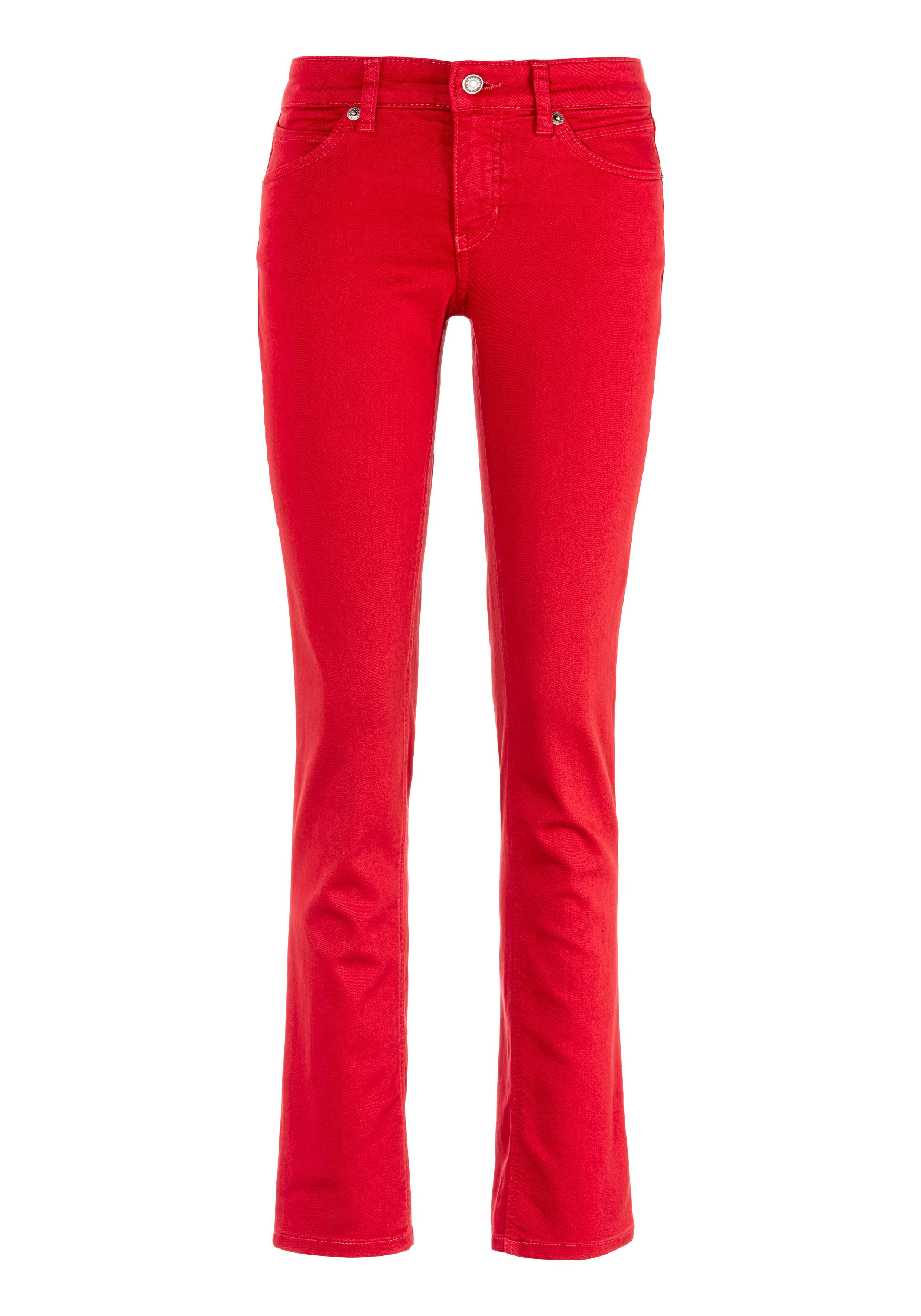 MAC Stretch-Jeans Melanie Gerade geschnitten
