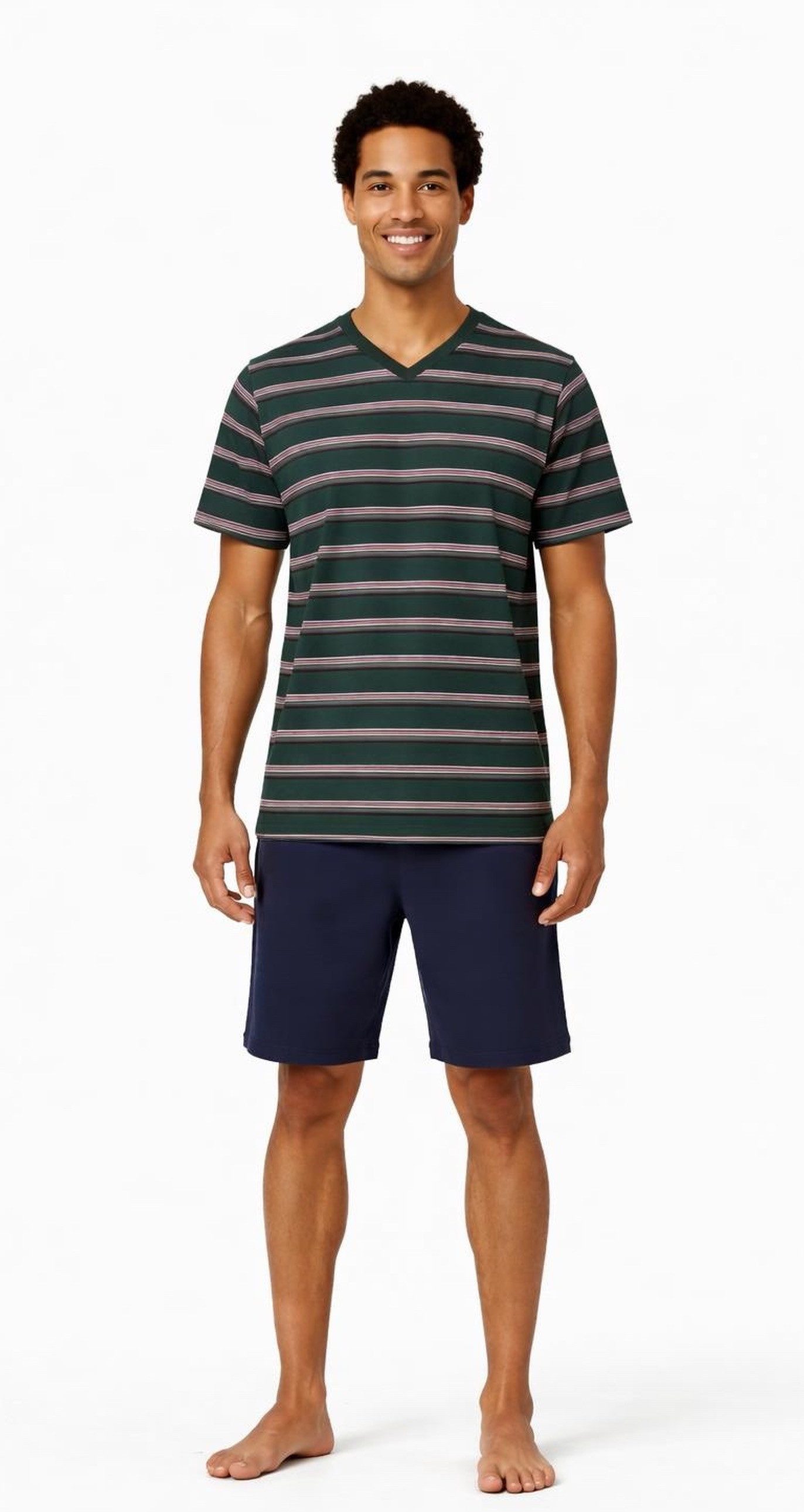 Cocain underwear Schlafanzug Herren Shorty Freizeitpyjama Kurze Hose M- XXL günstig online kaufen