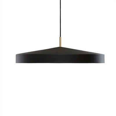 OYOY Pendelleuchte Hatto Pendant Large Black, 65 x 19 x 310 cm Metall Lampe Hängelampe Schwarz